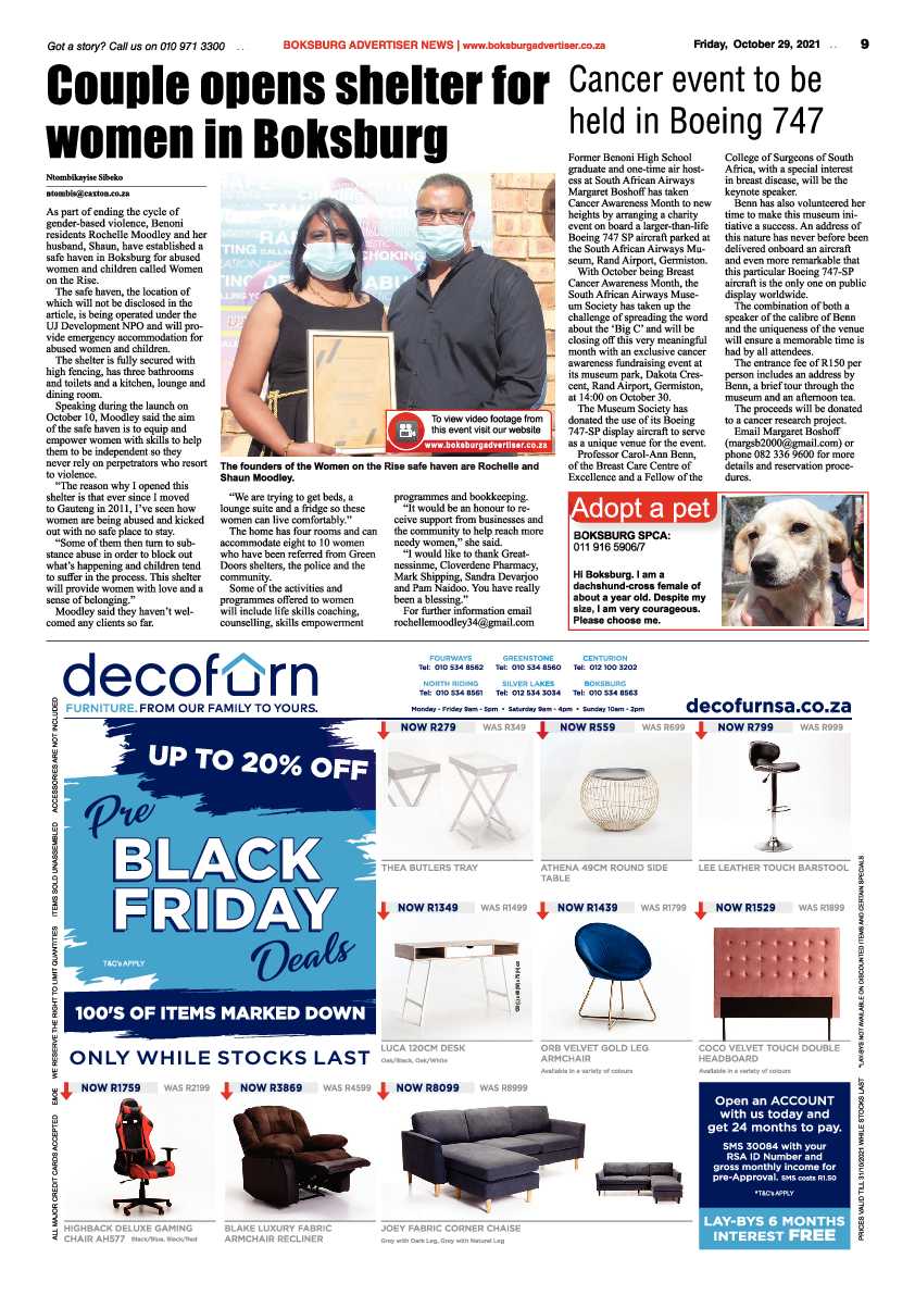 Boksburg Advertiser 29 October 2021 page 11