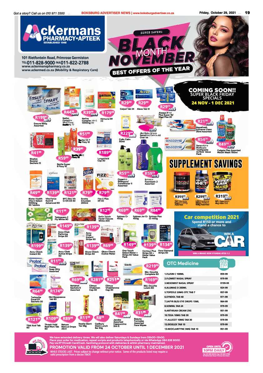 Boksburg Advertiser 29 October 2021 page 21