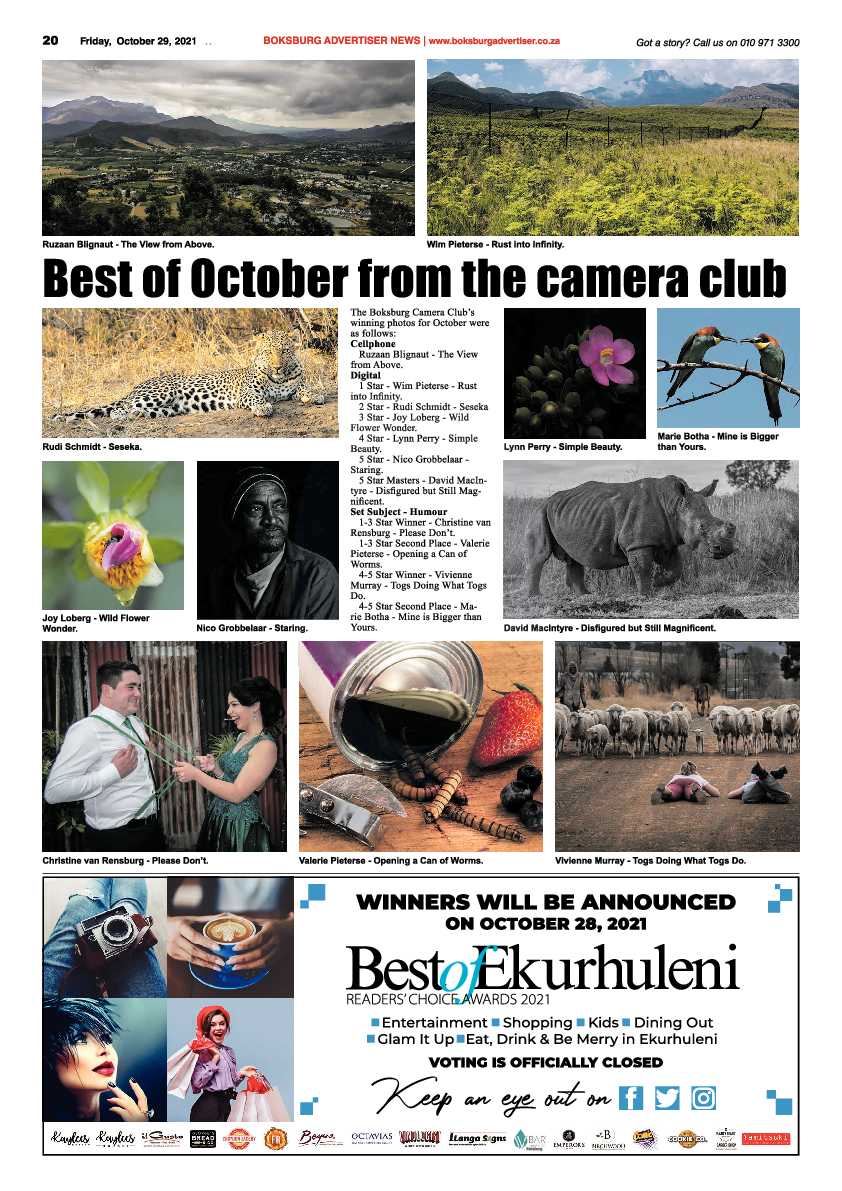 Boksburg Advertiser 29 October 2021 page 22