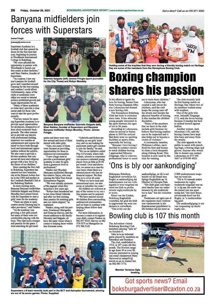 Boksburg Advertiser 29 October 2021 page 28