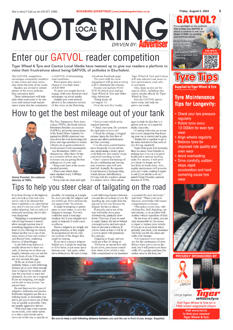 Boksburg Advertiser 2 August 2024 page 17