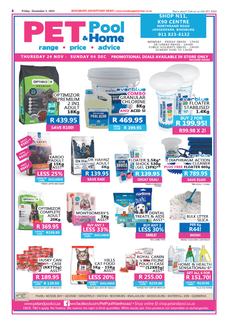 Boksburg Advertiser 2 Dec 2022 page 2