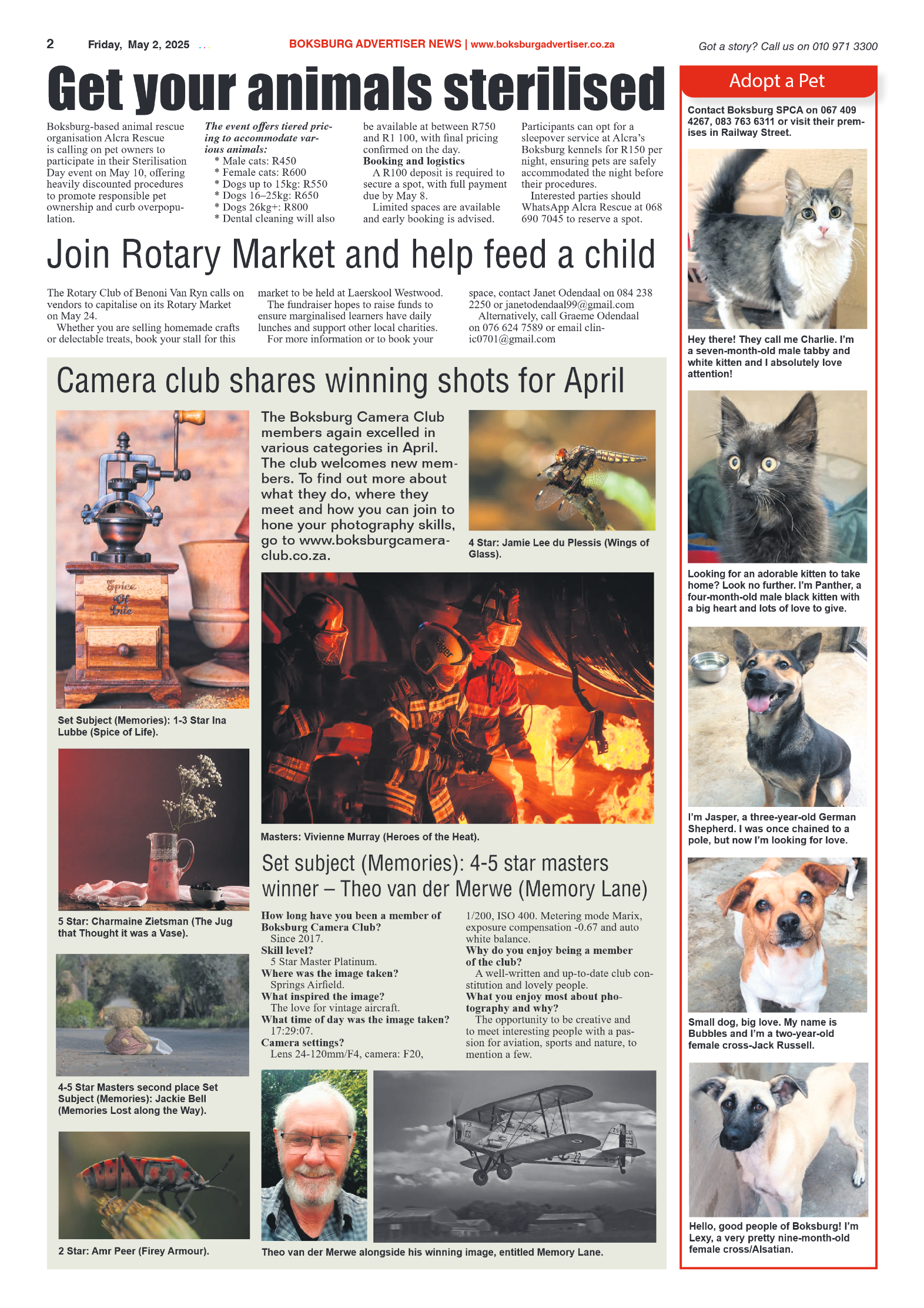 Boksburg Advertiser 2 May 2025 page 2