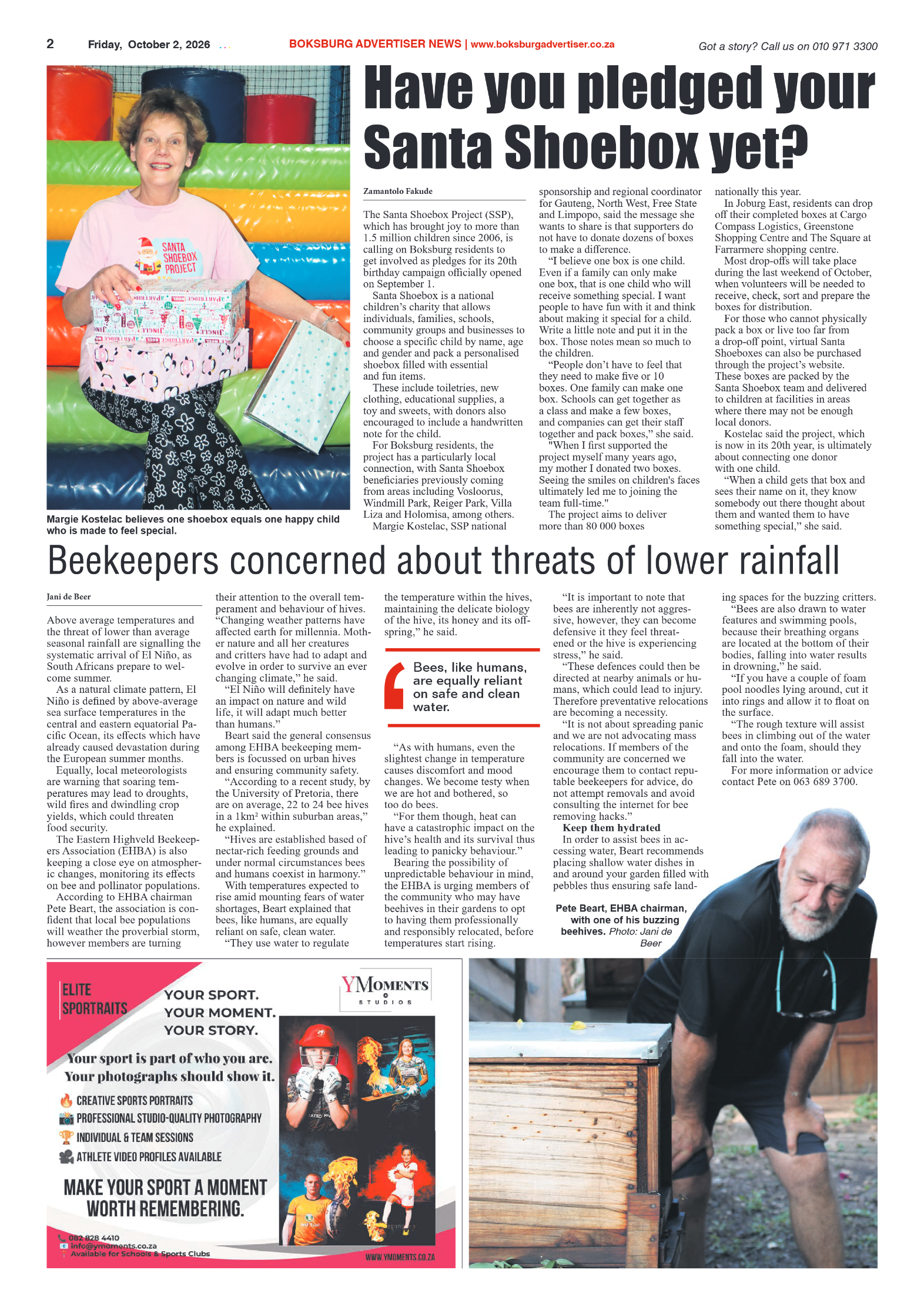Boksburg Advertiser 2 October 2026 page 2
