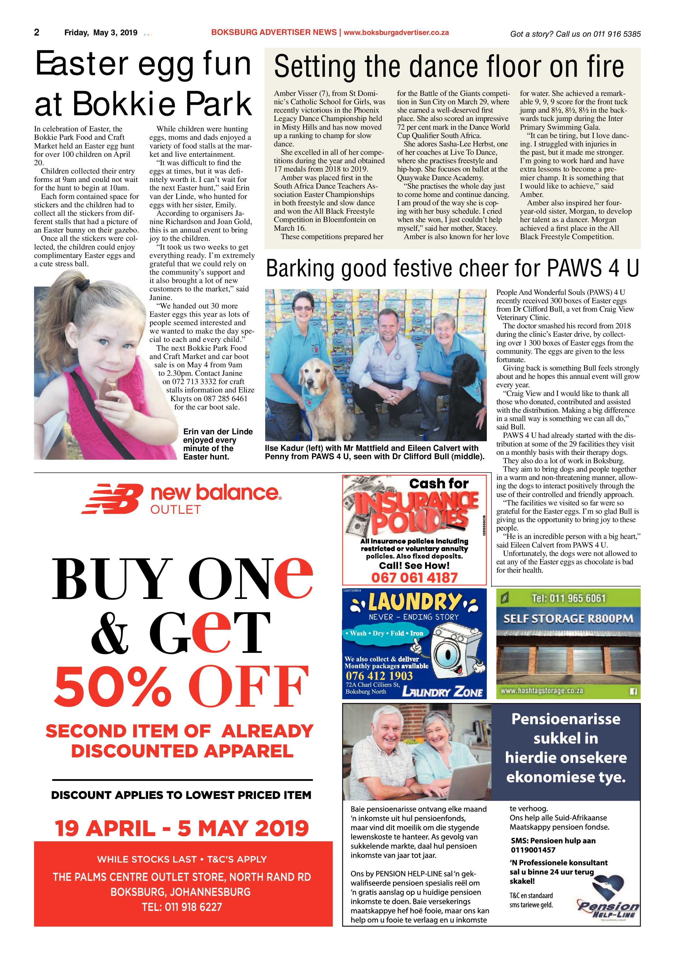 Boksburg Advertiser 30 April 2019 page 2