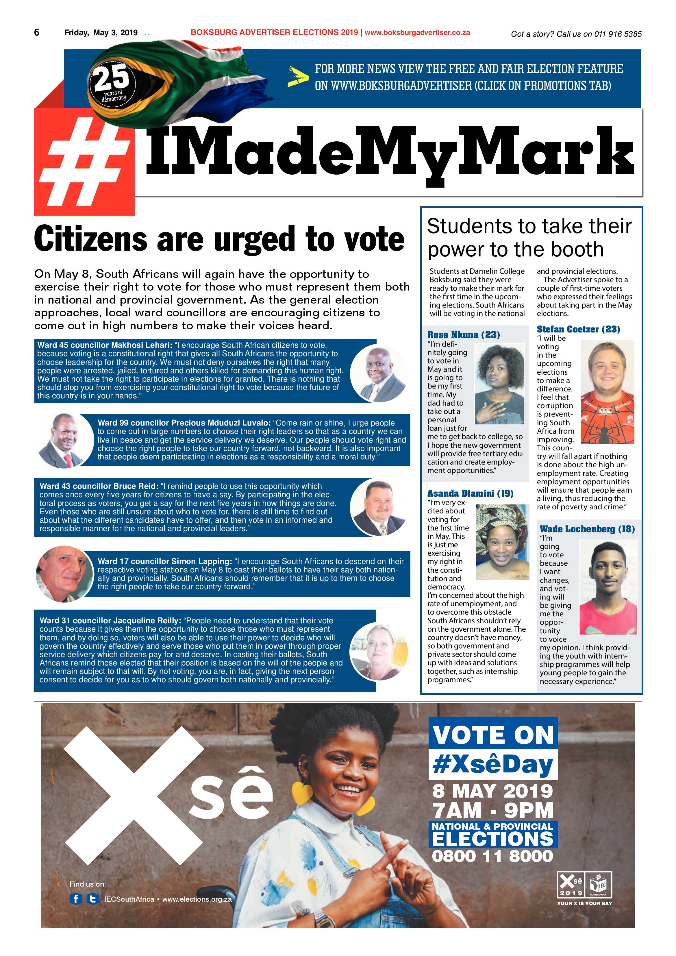 Boksburg Advertiser 30 April 2019 page 6