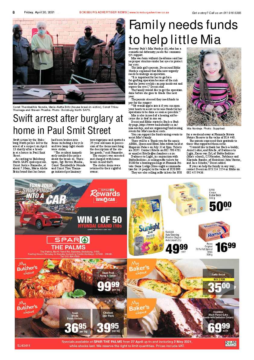 Boksburg Advertiser 30 April 2021 page 8