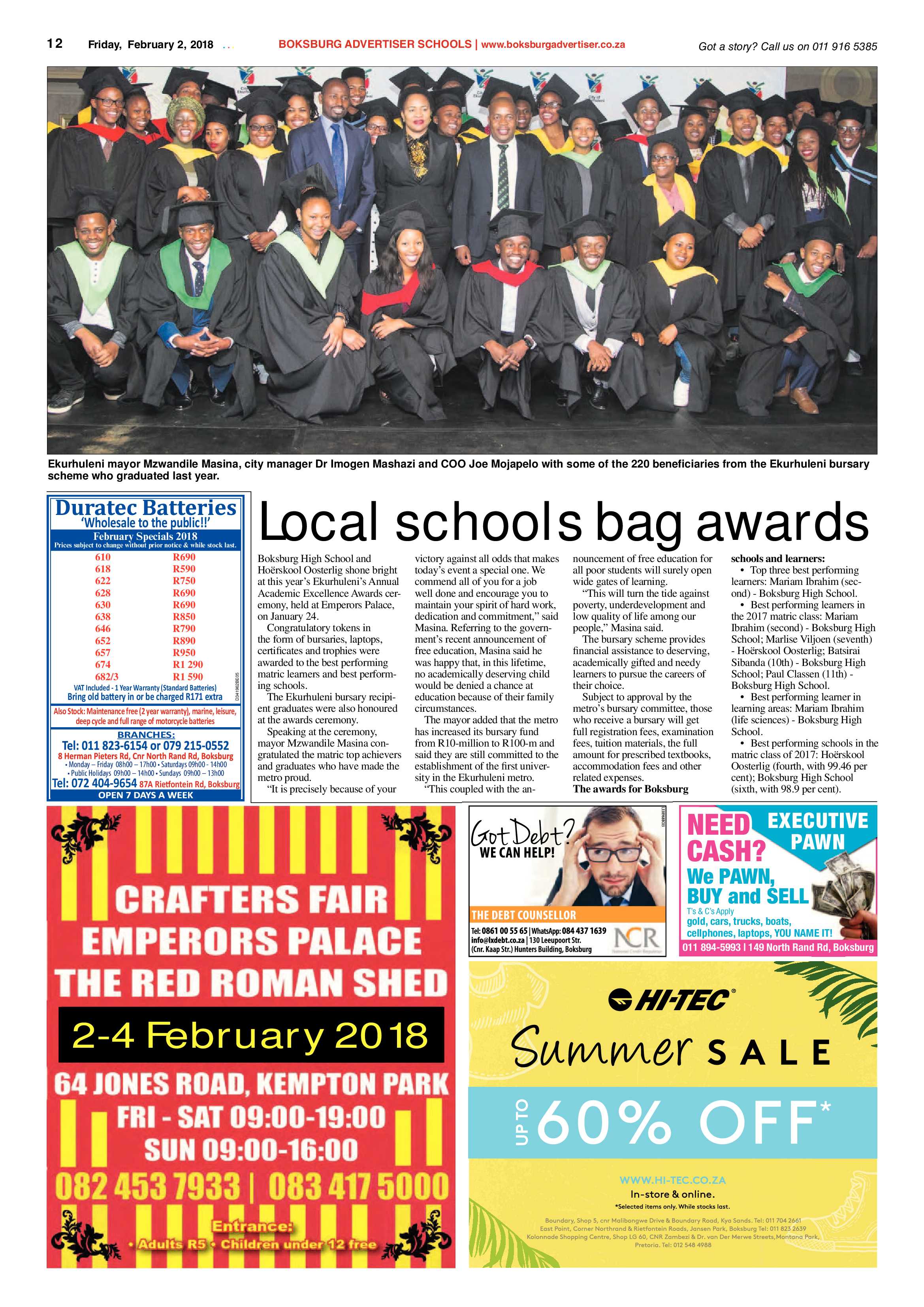 Boksburg Advertiser 30 January 2018 page 12