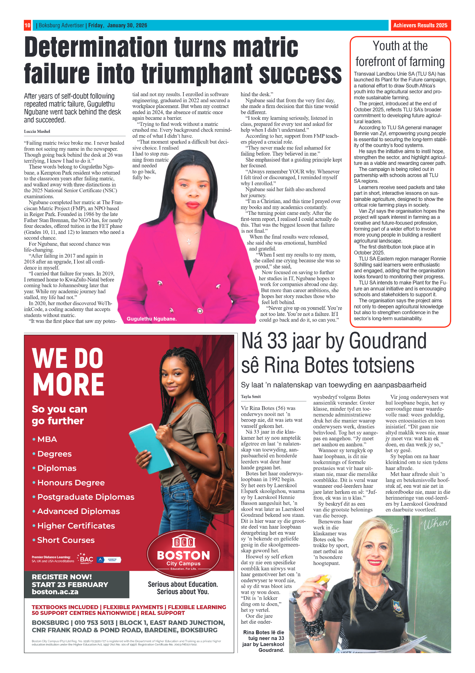Boksburg Advertiser 30 January 2026 page 10