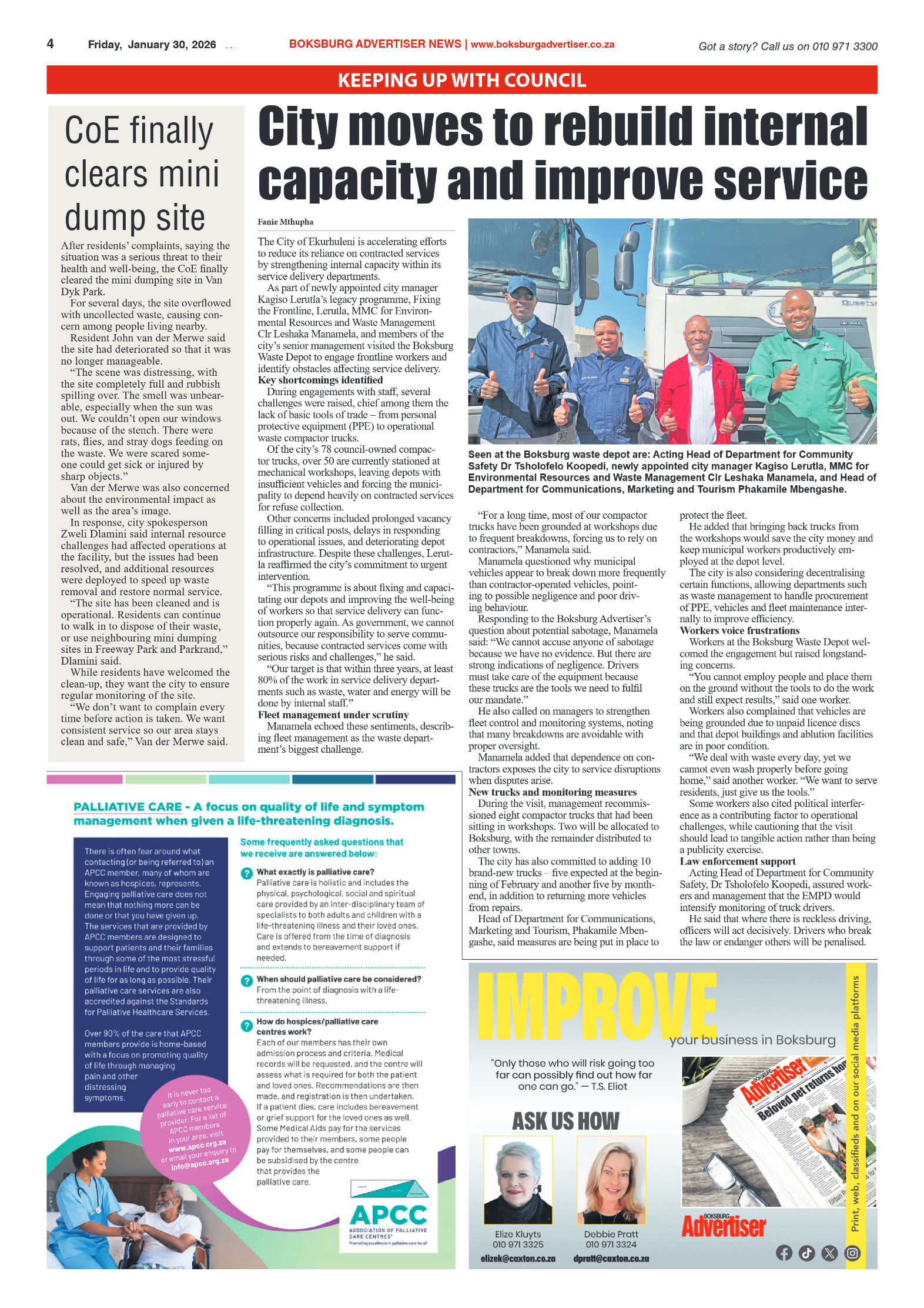 Boksburg Advertiser 30 January 2026 page 4