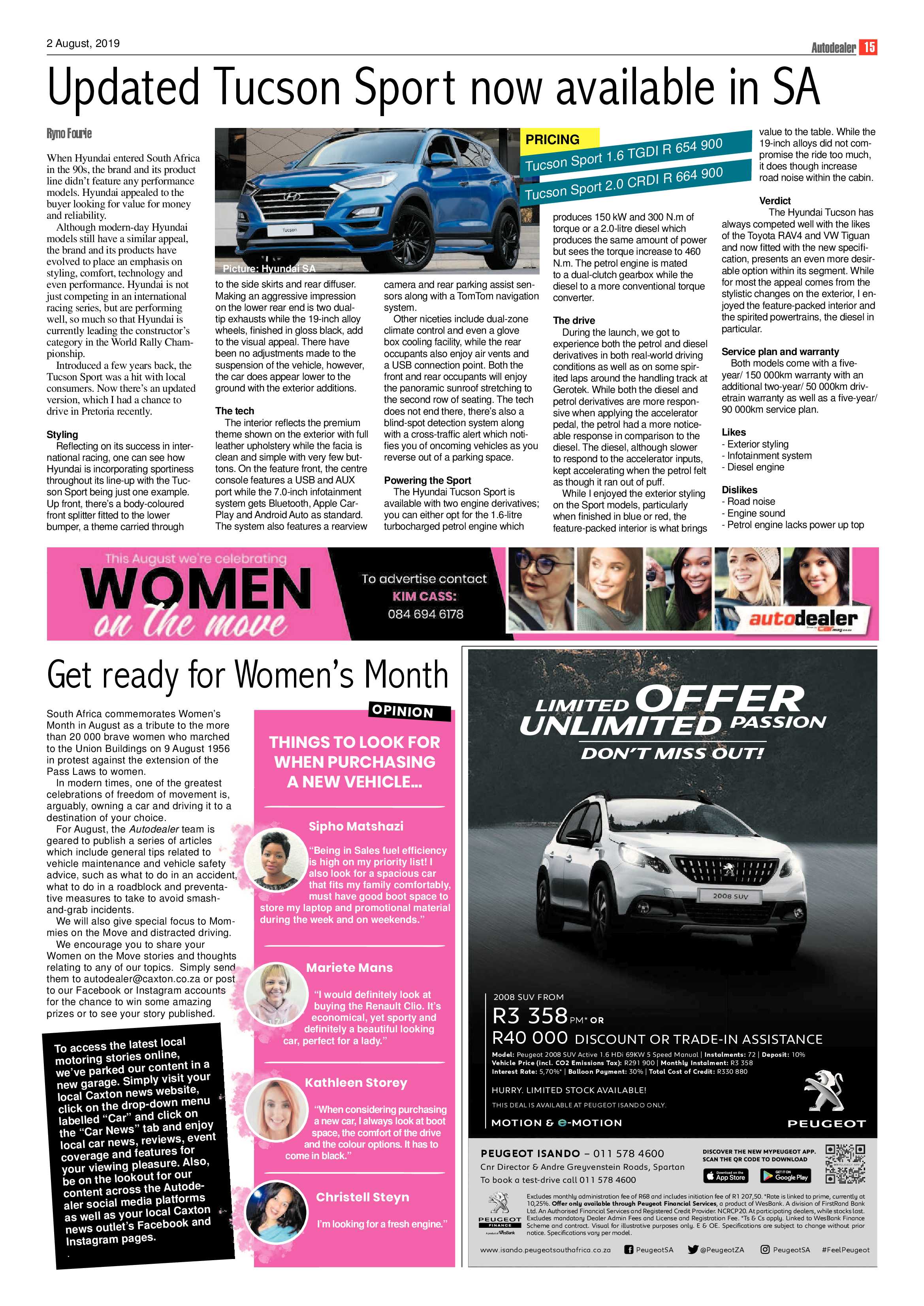 Boksburg Advertiser 30 July 2019 page 15