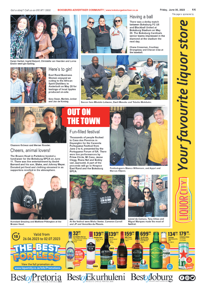 Boksburg Advertiser 30 June 2023 page 11