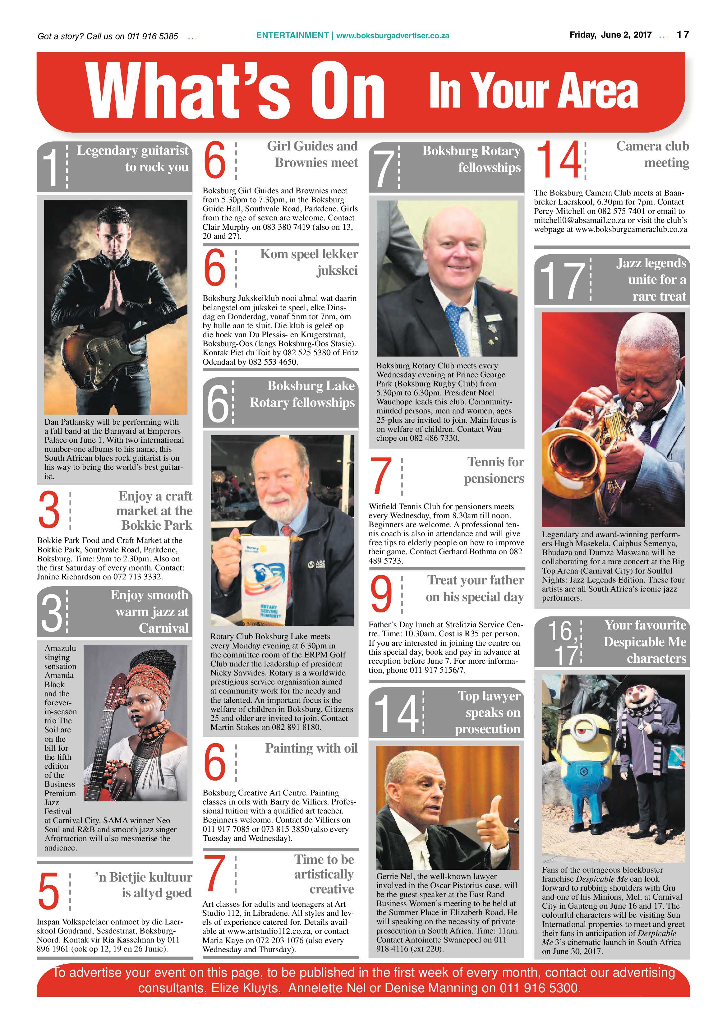 Boksburg Advertiser 30 May 2017 page 17