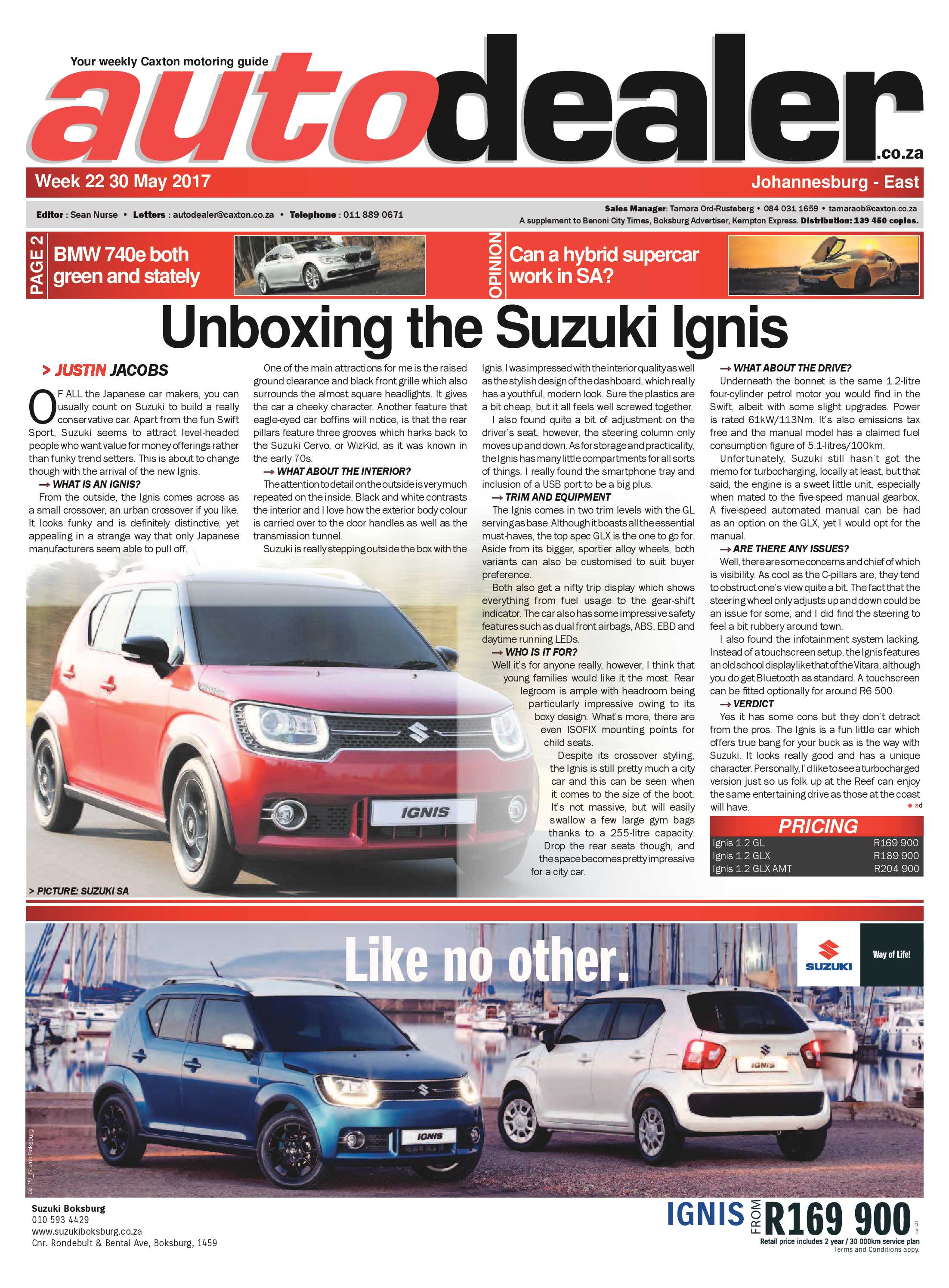 Boksburg Advertiser 30 May 2017 page 29