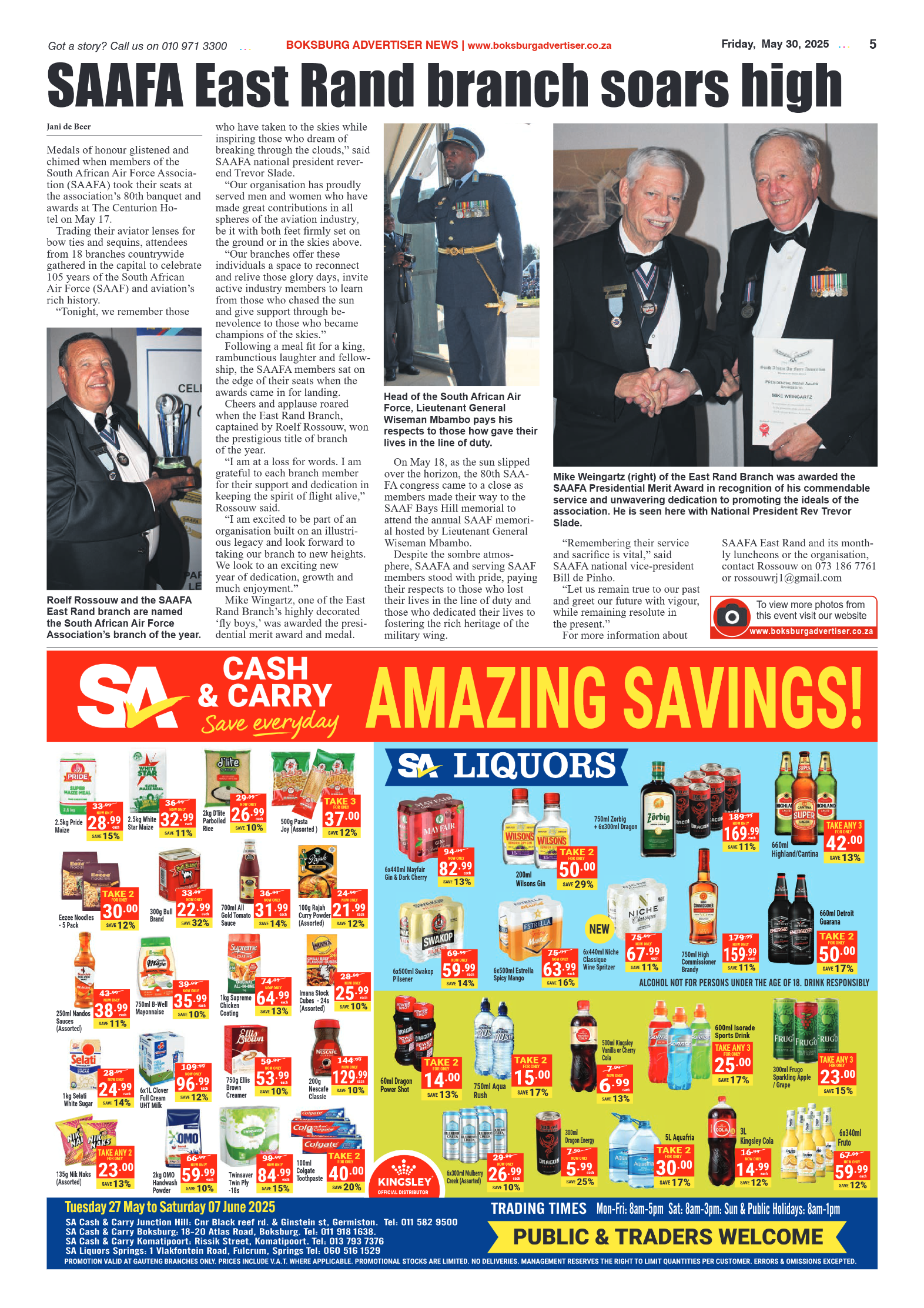 Boksburg Advertiser 30 May 2025 page 5