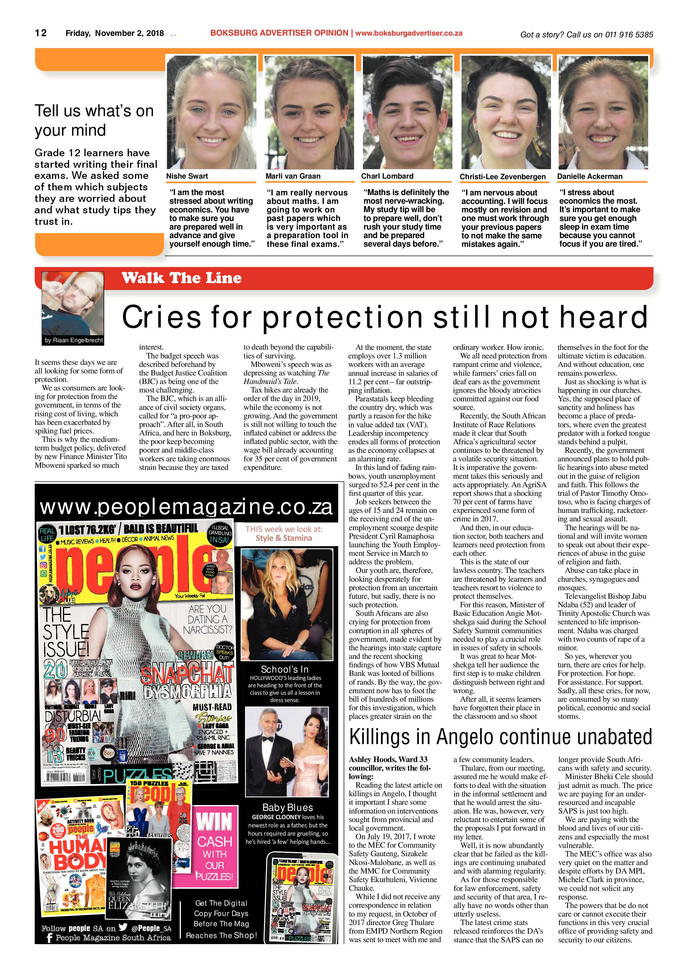 Boksburg Advertiser 30 October 2018 page 12