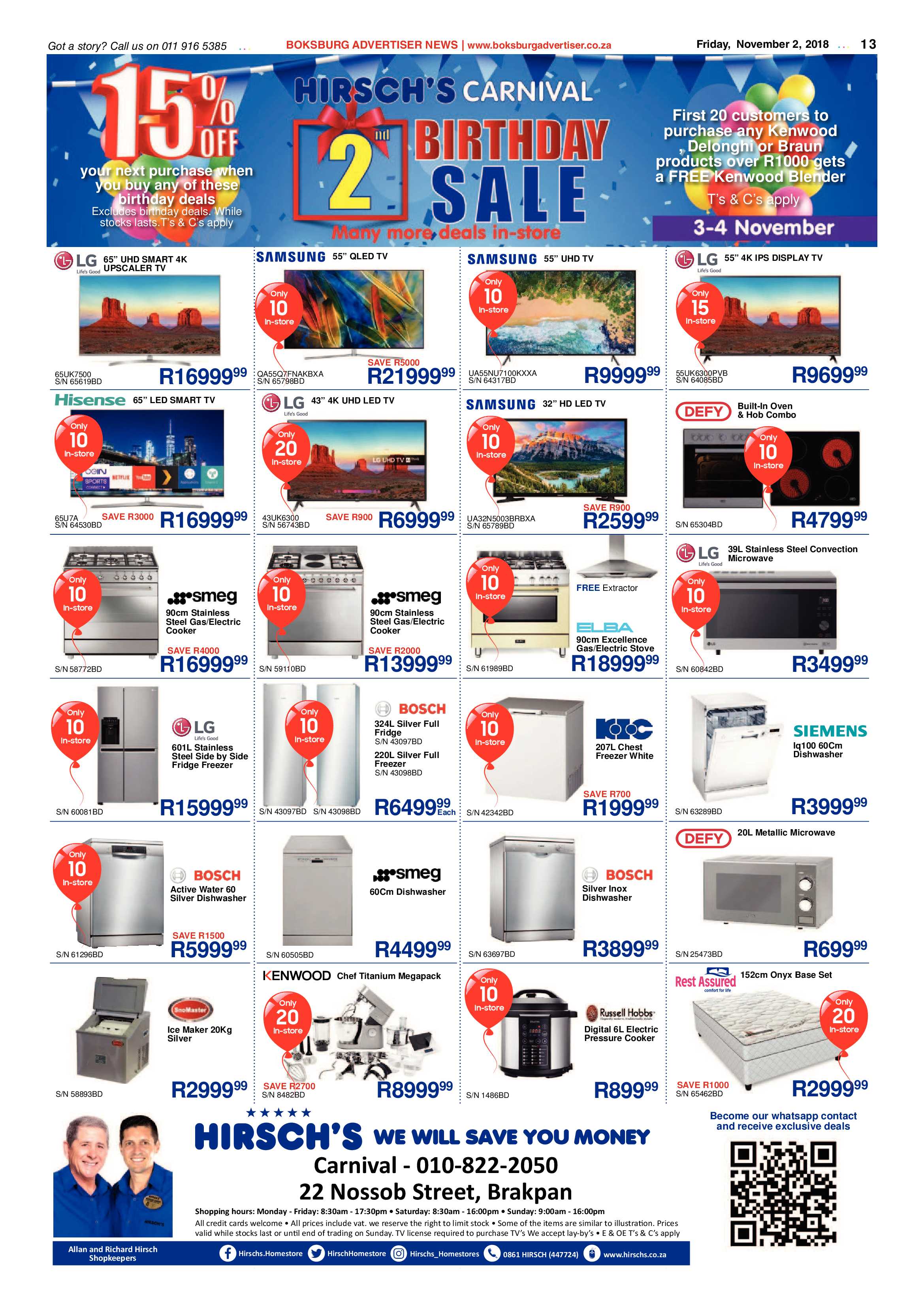 Boksburg Advertiser 30 October 2018 page 13