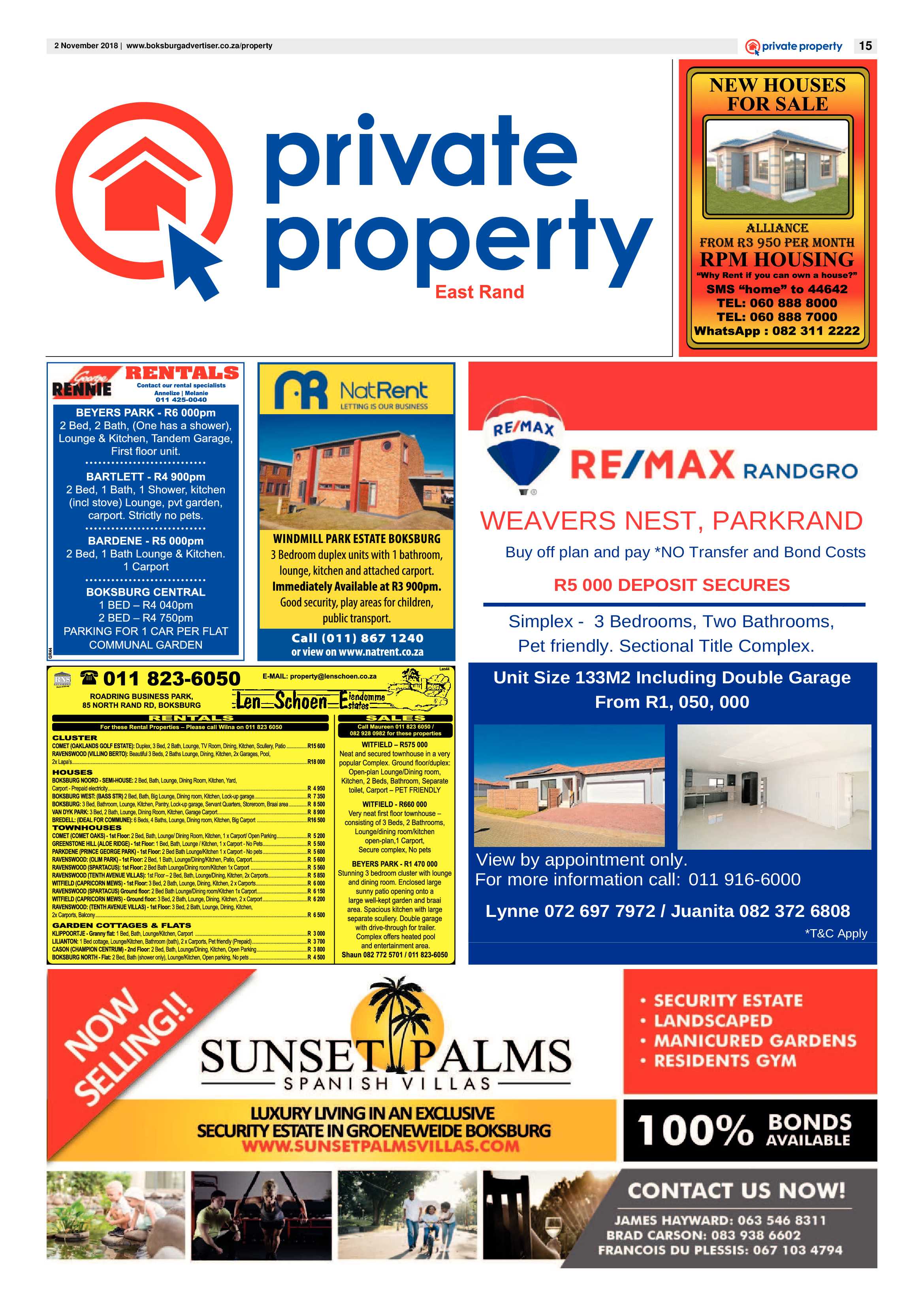 Boksburg Advertiser 30 October 2018 page 15