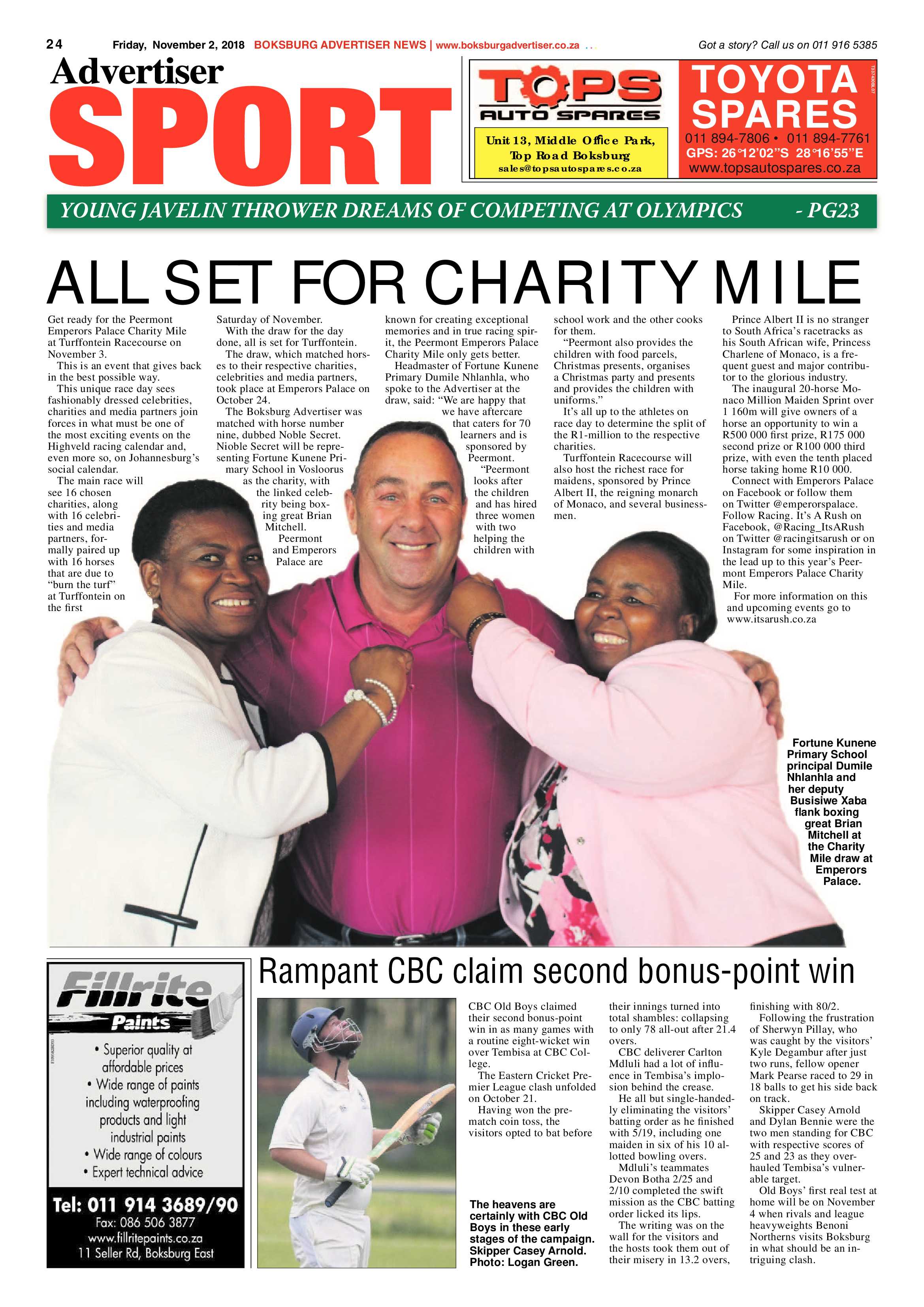 Boksburg Advertiser 30 October 2018 page 24