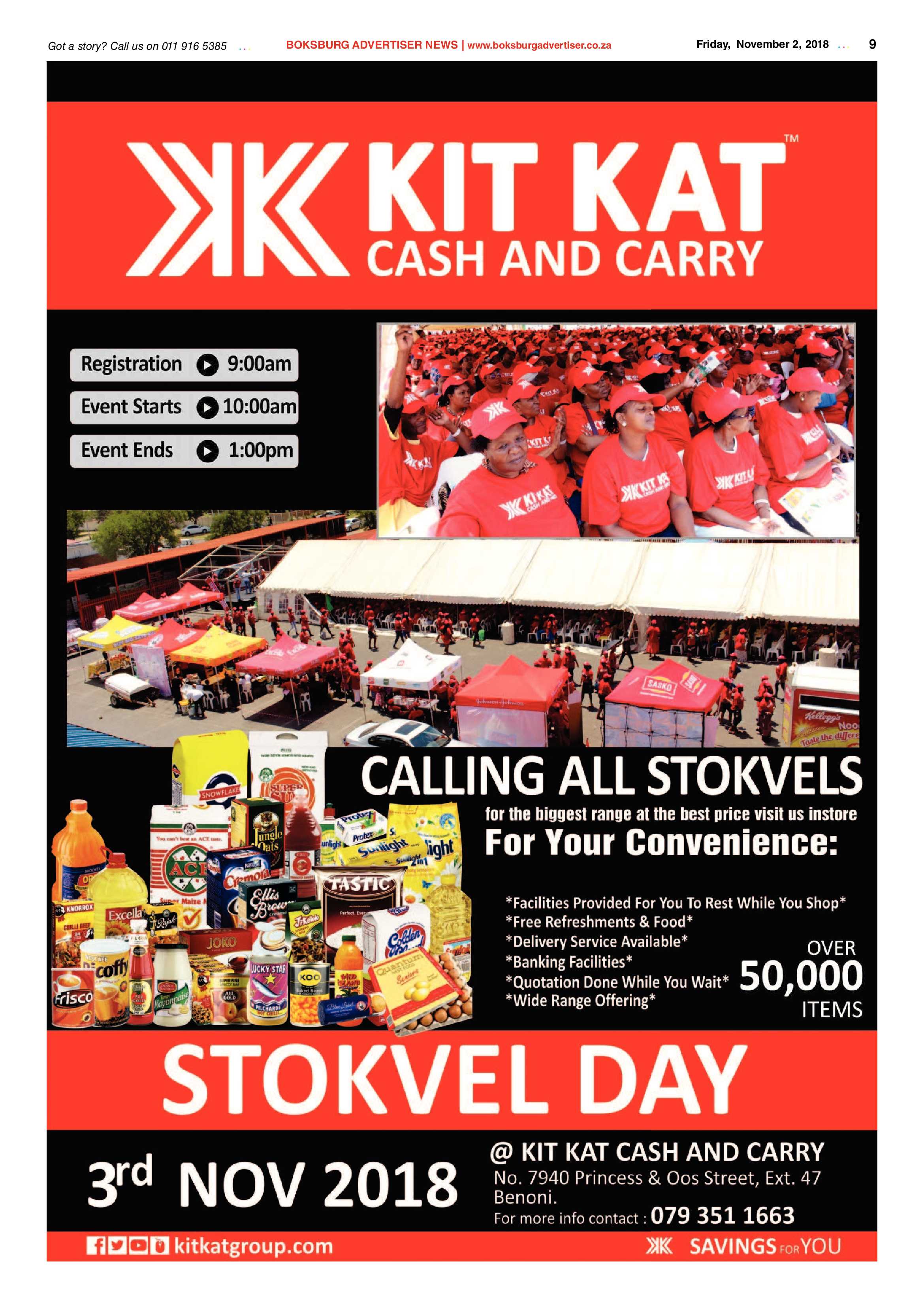 Boksburg Advertiser 30 October 2018 page 9
