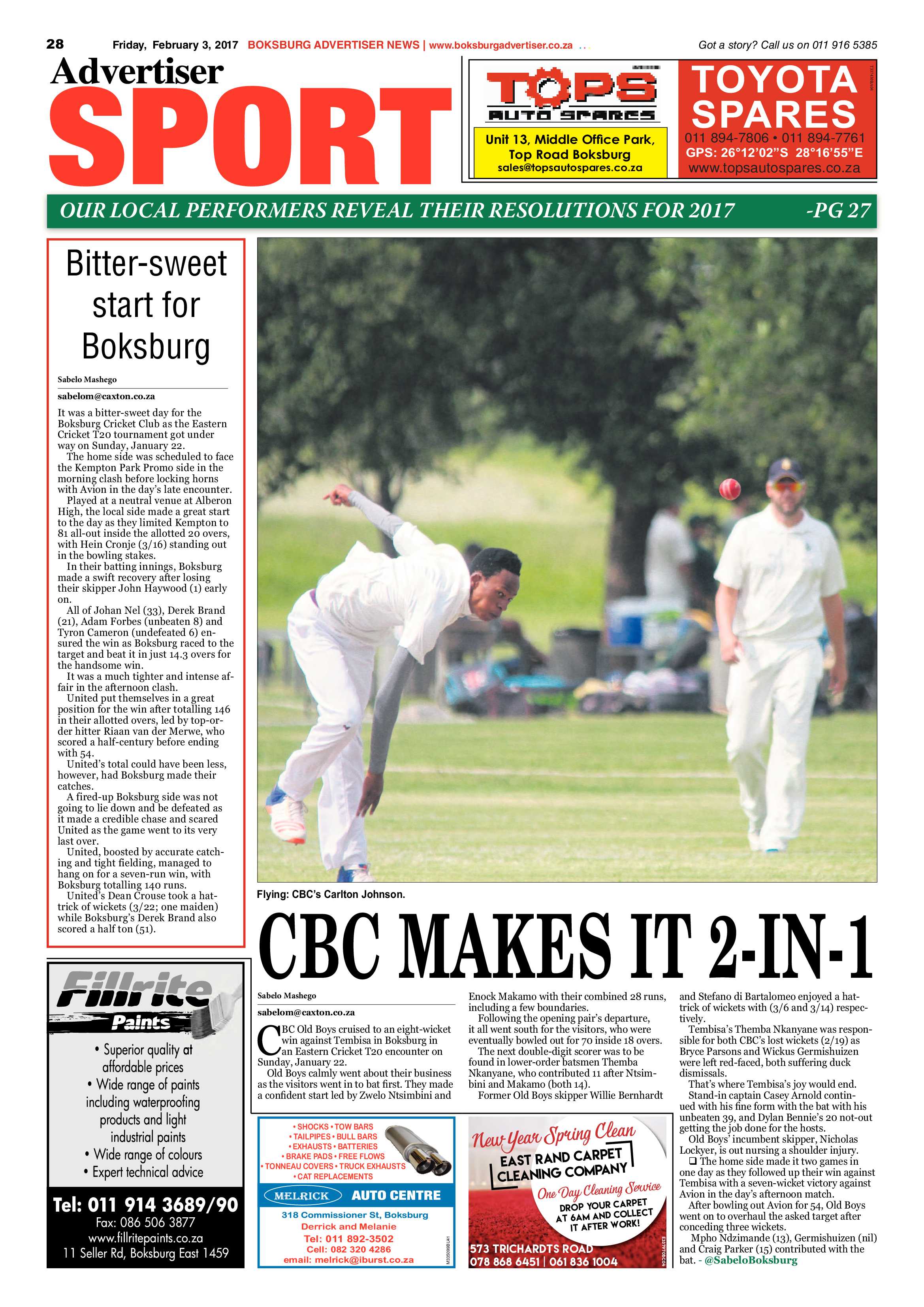 Boksburg Advertiser 31 January 2017 page 28