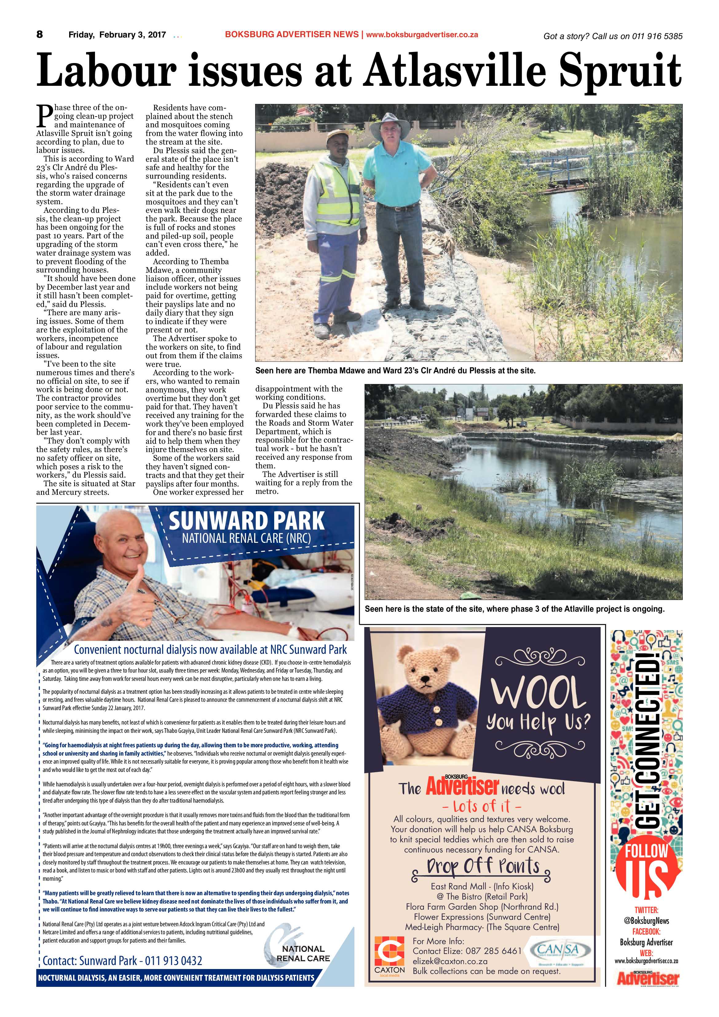 Boksburg Advertiser 31 January 2017 page 8