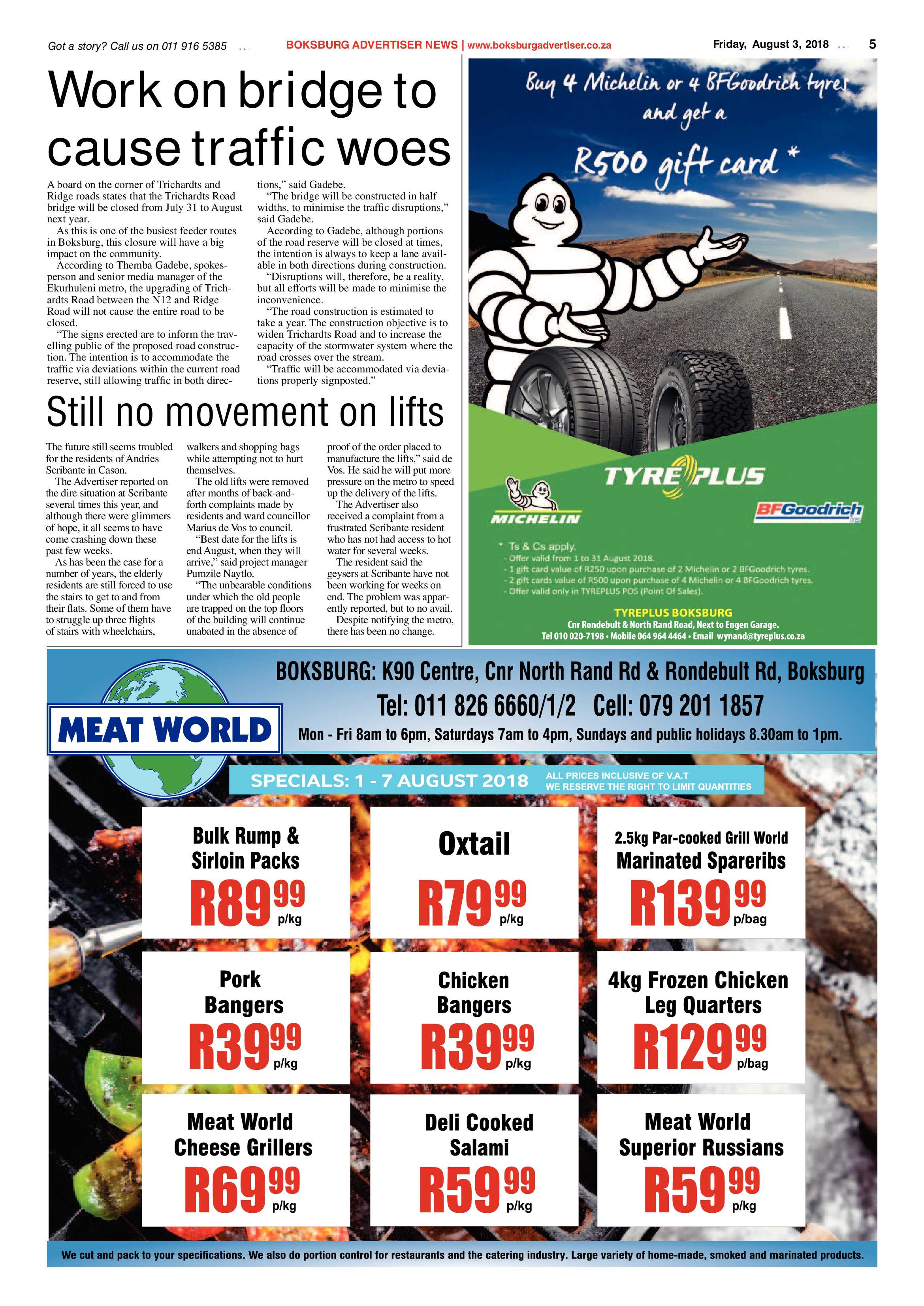 Boksburg Advertiser 31 July 2018 page 5