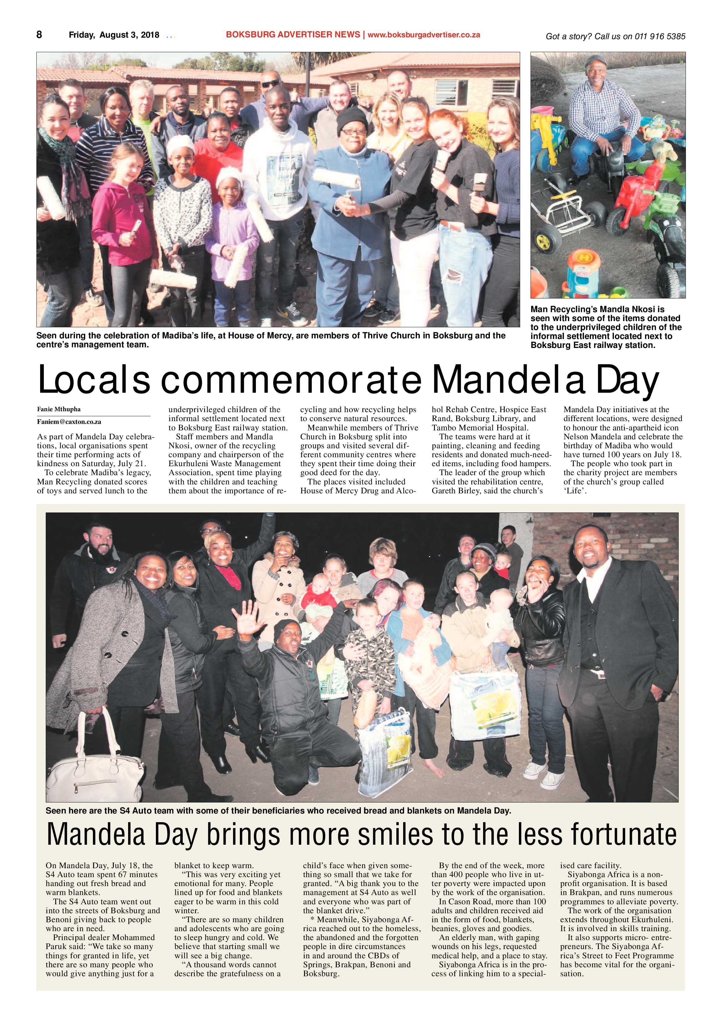 Boksburg Advertiser 31 July 2018 page 8