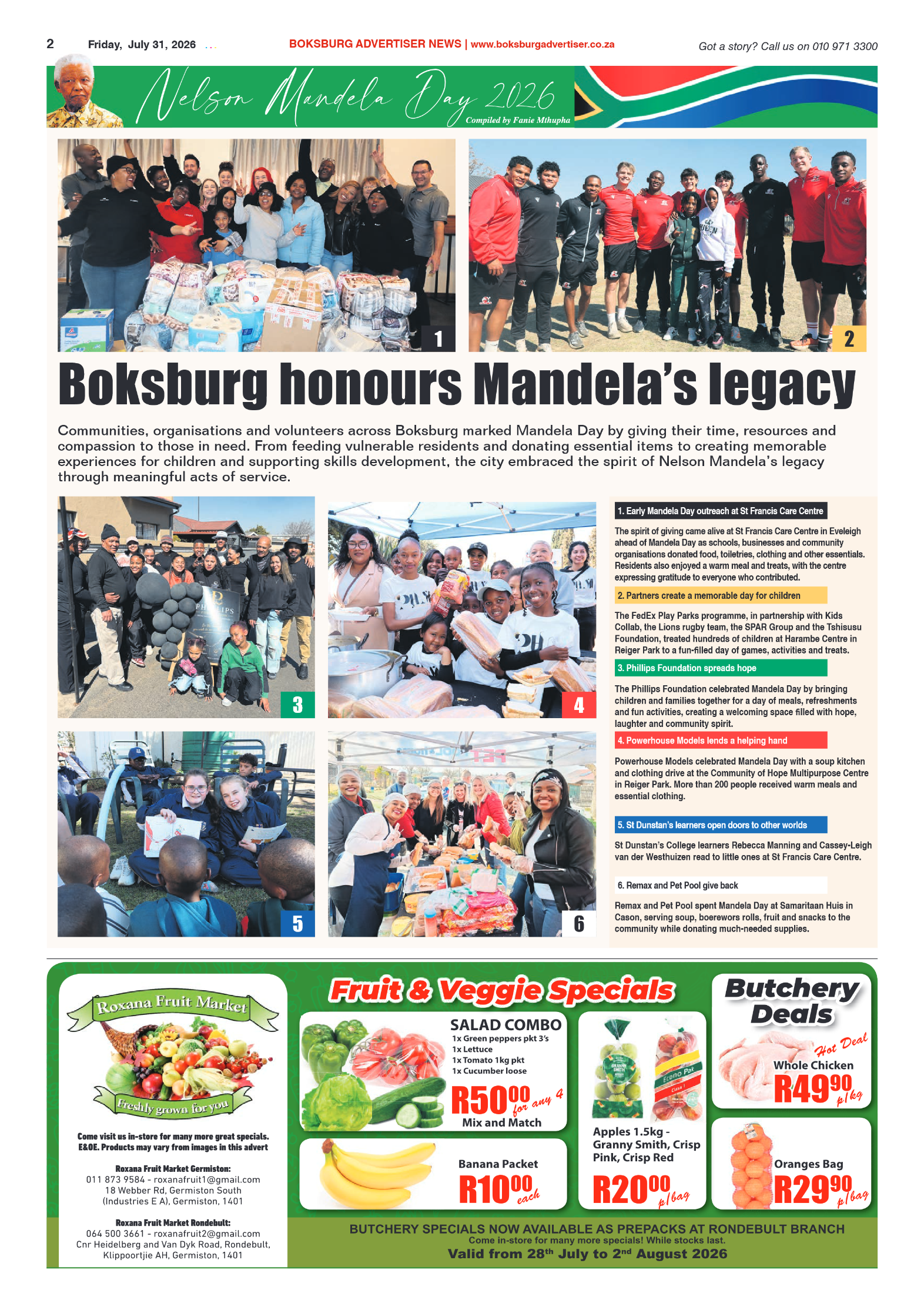 Boksburg Advertiser 31 July 2026 page 2