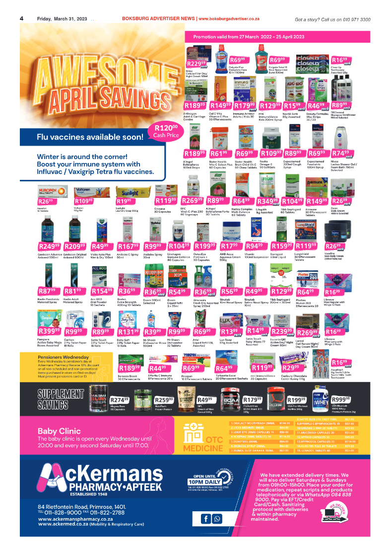 Boksburg Advertiser 31 March 2023 page 4