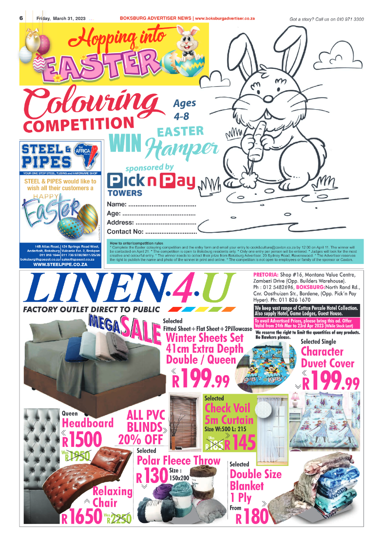 Boksburg Advertiser 31 March 2023 page 6
