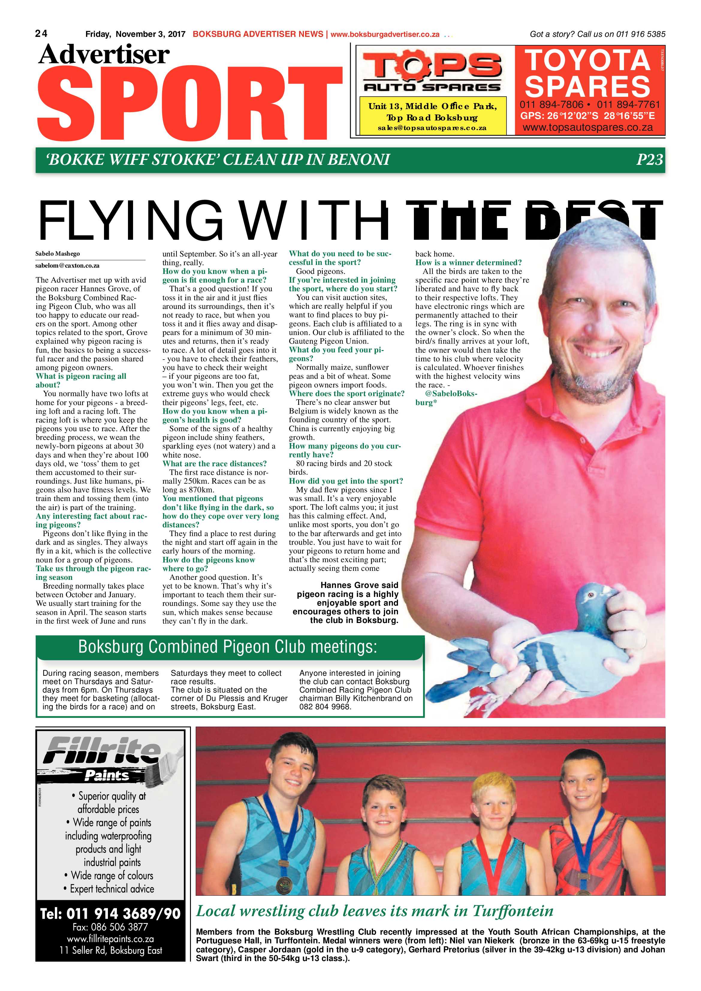 Boksburg Advertiser 31 October 2017 page 24