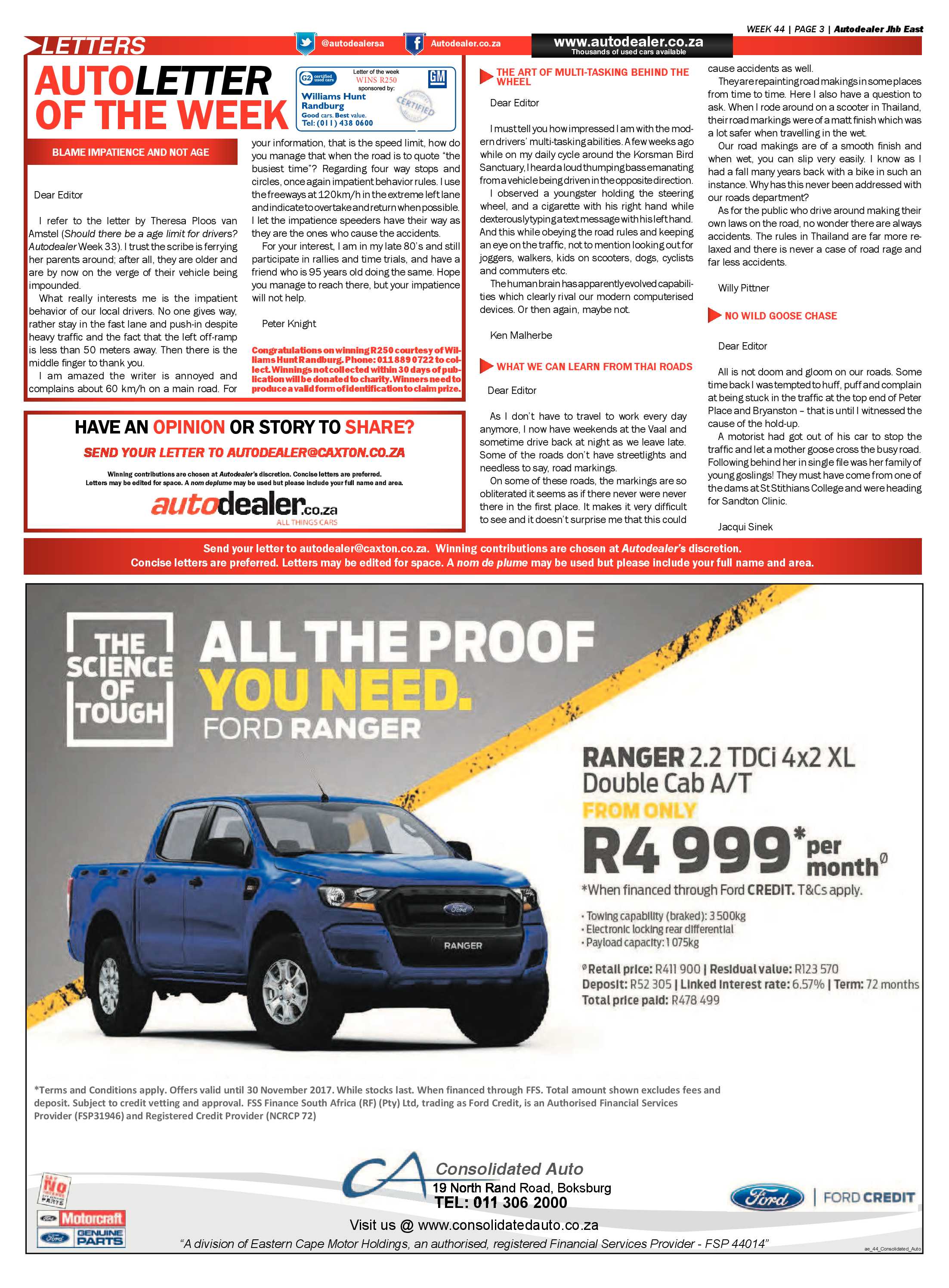 Boksburg Advertiser 31 October 2017 page 27