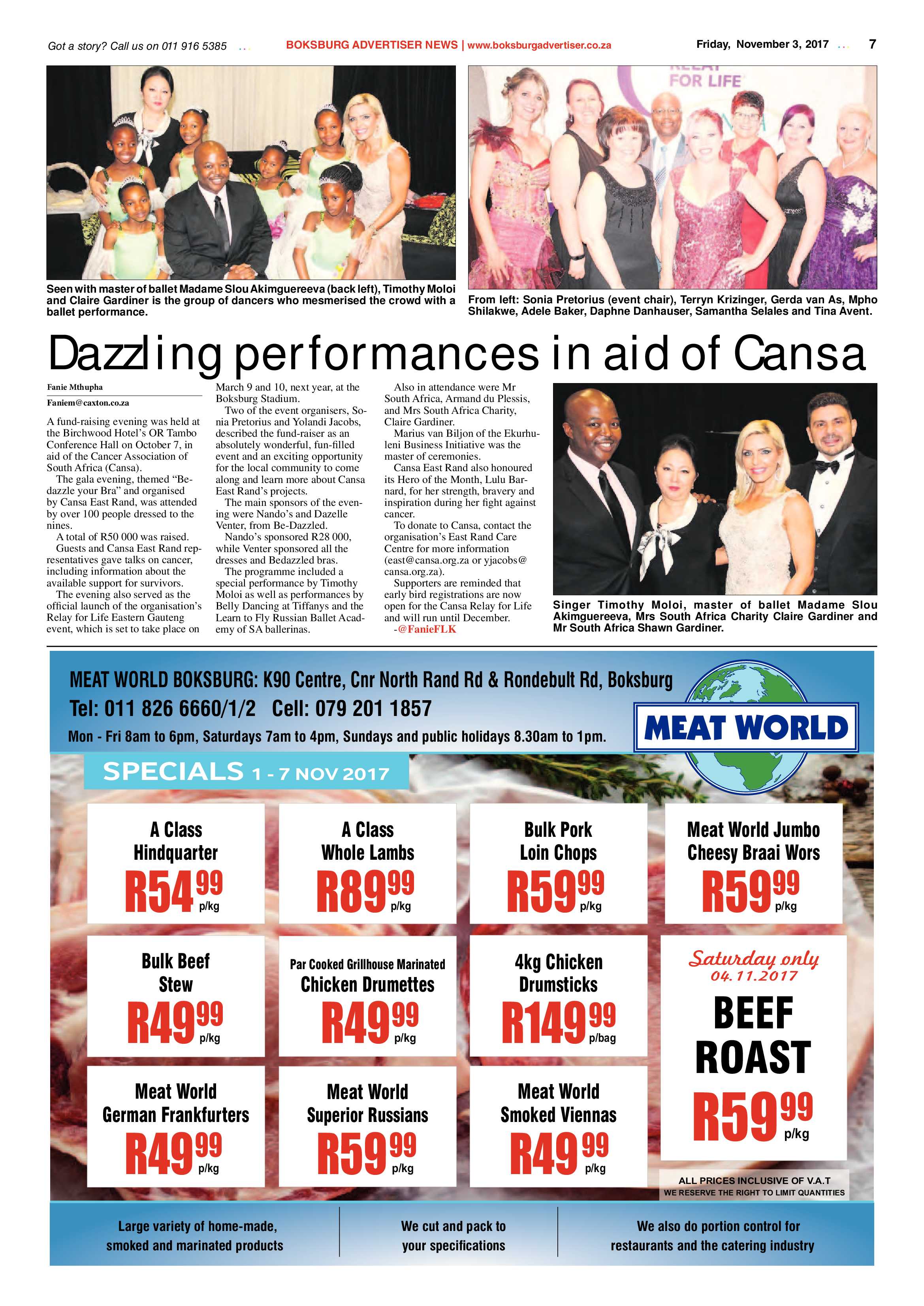 Boksburg Advertiser 31 October 2017 page 7