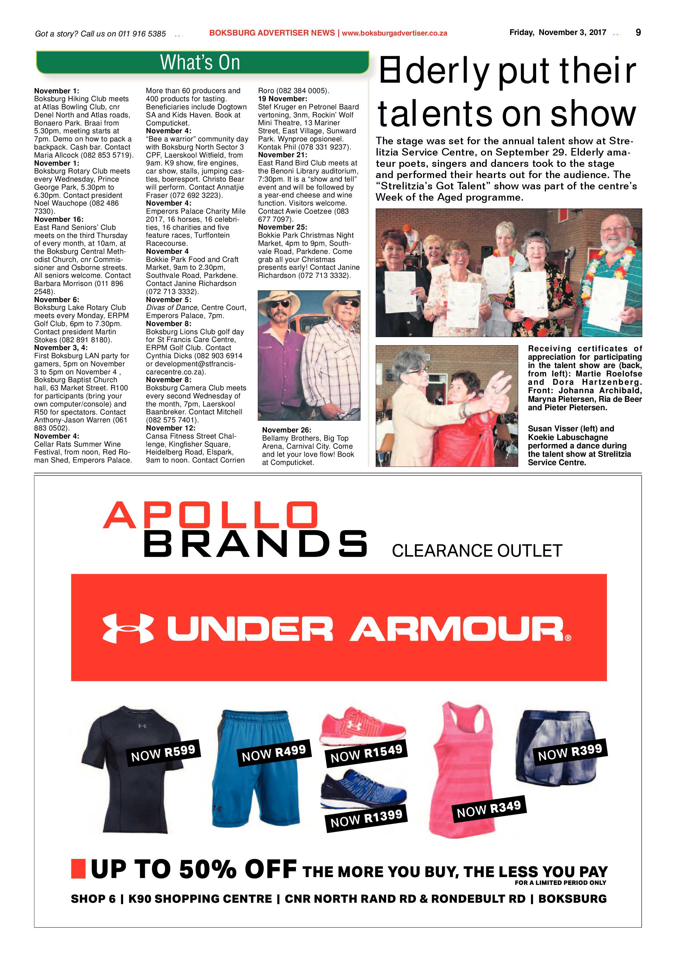 Boksburg Advertiser 31 October 2017 page 9