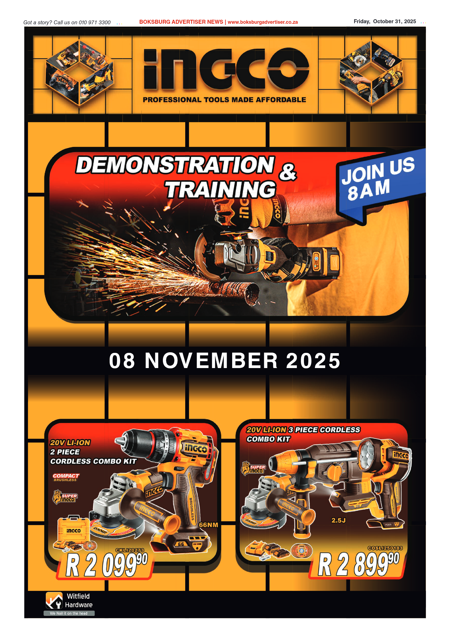 Boksburg Advertiser 31 October 2025 page 15