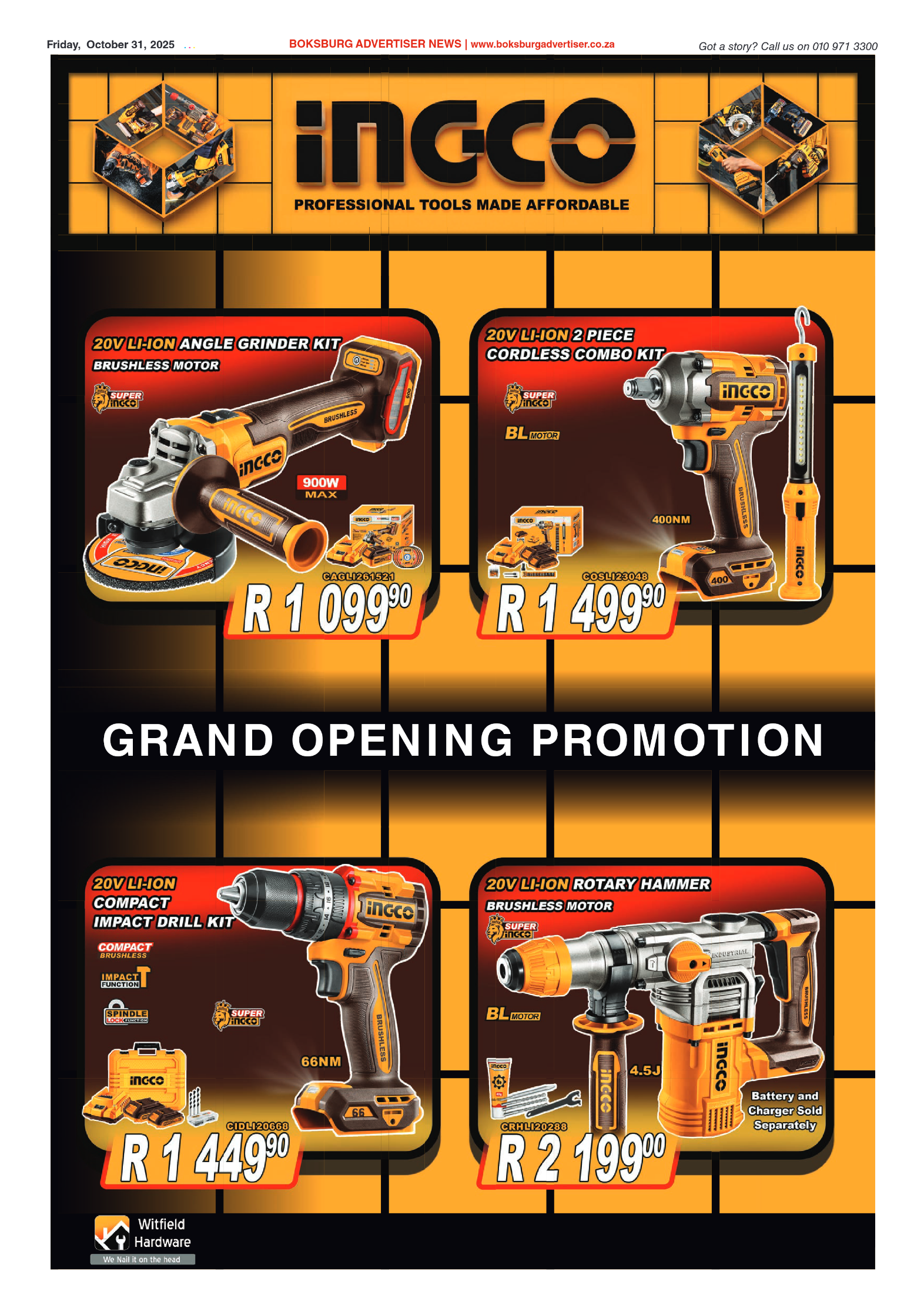 Boksburg Advertiser 31 October 2025 page 2