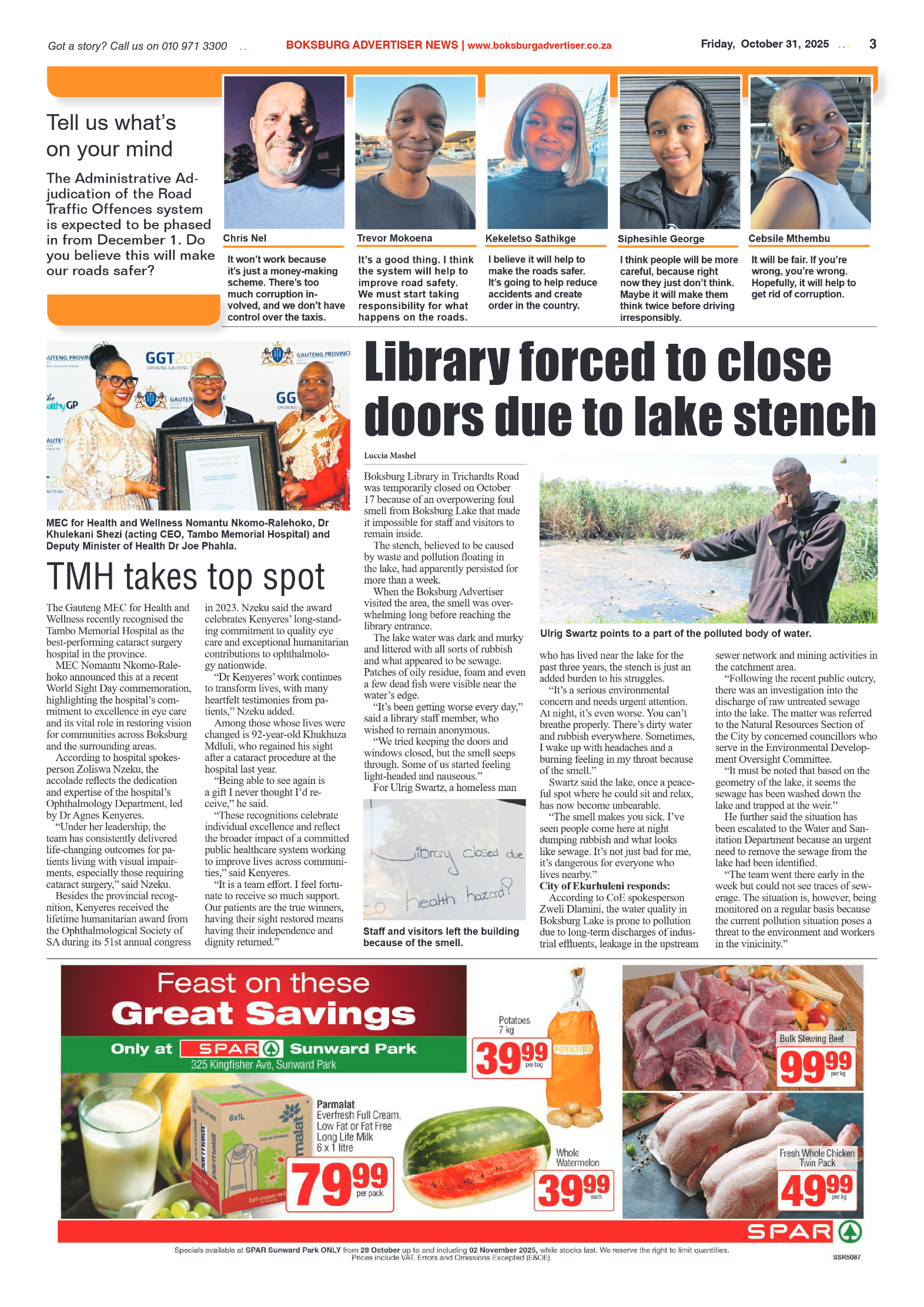 Boksburg Advertiser 31 October 2025 page 5