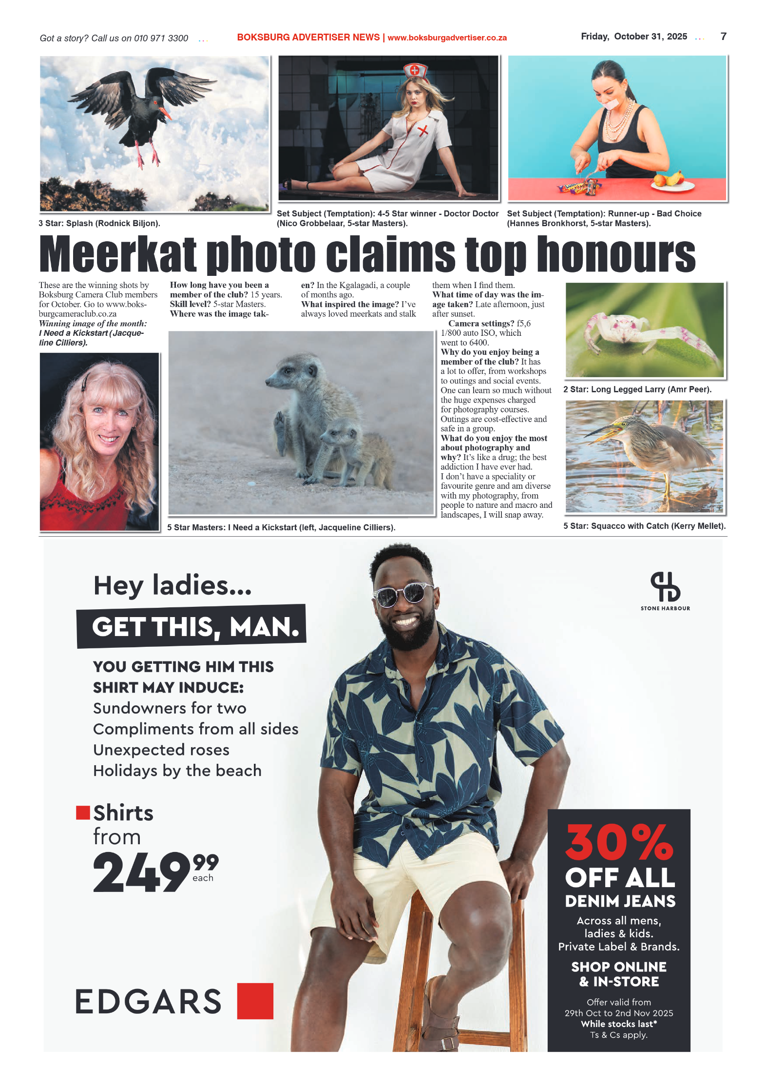 Boksburg Advertiser 31 October 2025 page 9