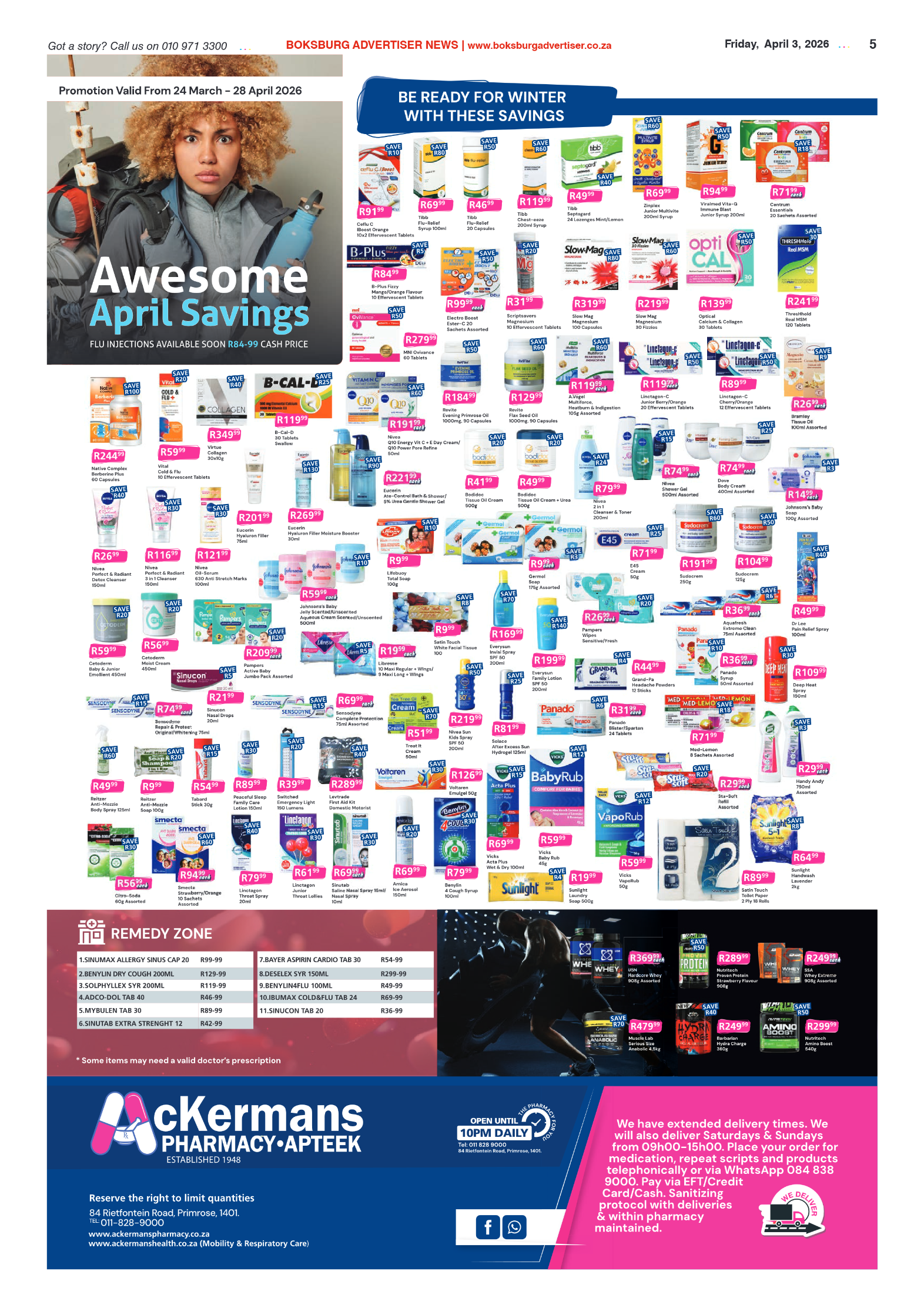 Boksburg Advertiser 3 April 2026 page 5