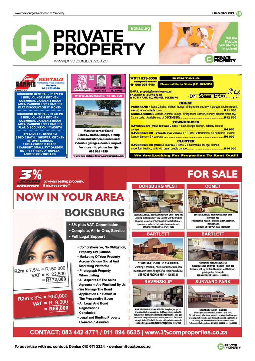 Boksburg Advertiser 3 December 2021 page 13