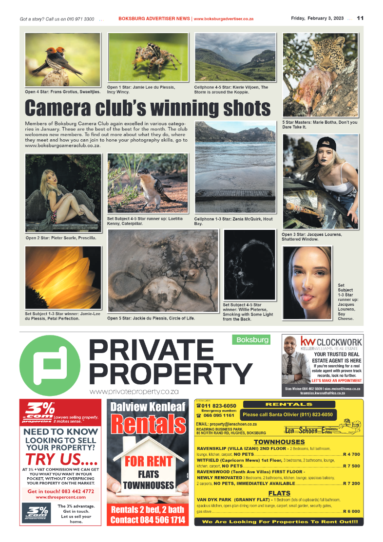 Boksburg Advertiser 3 February 2023 page 11