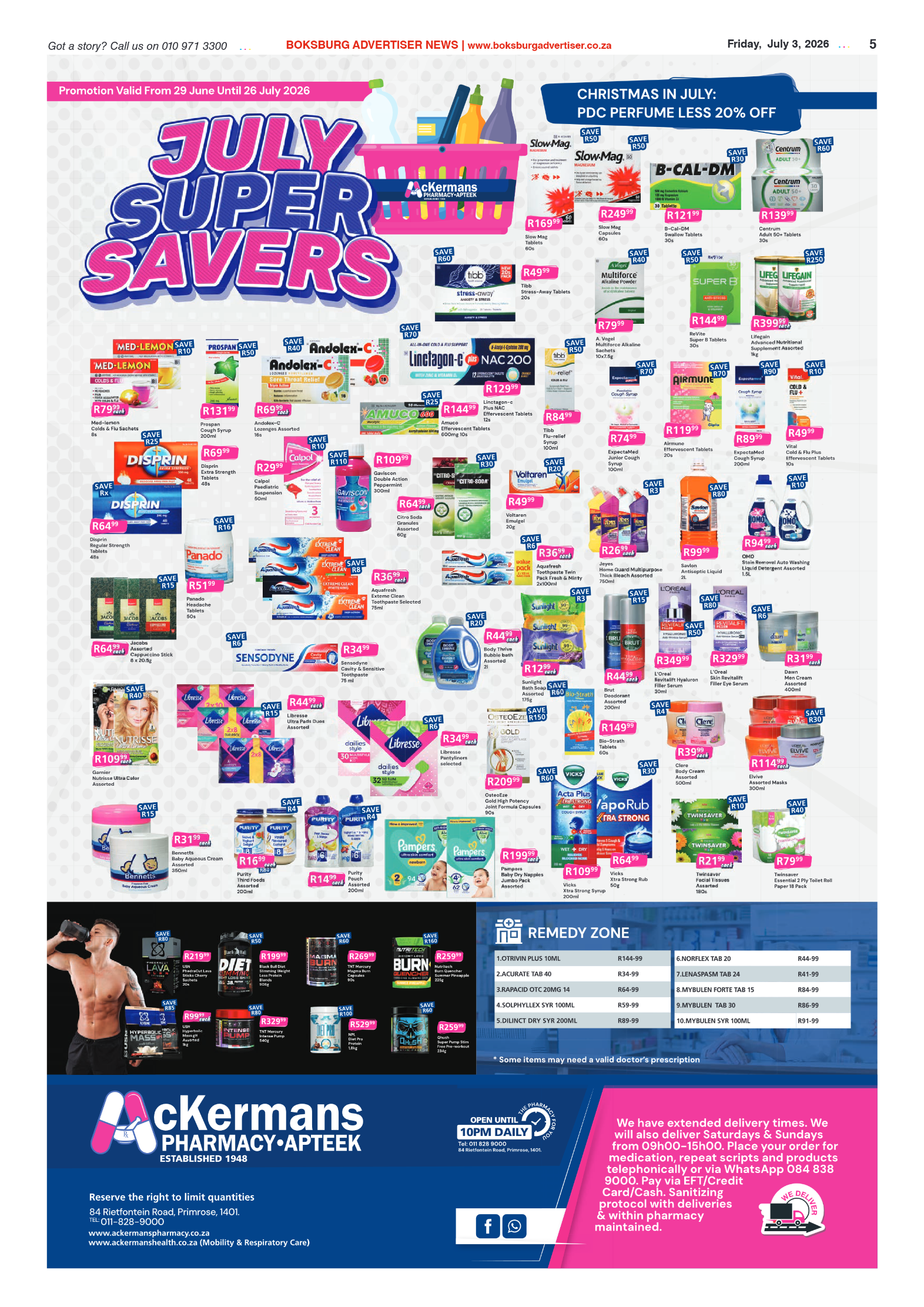 Boksburg Advertiser 3 July 2026 page 5