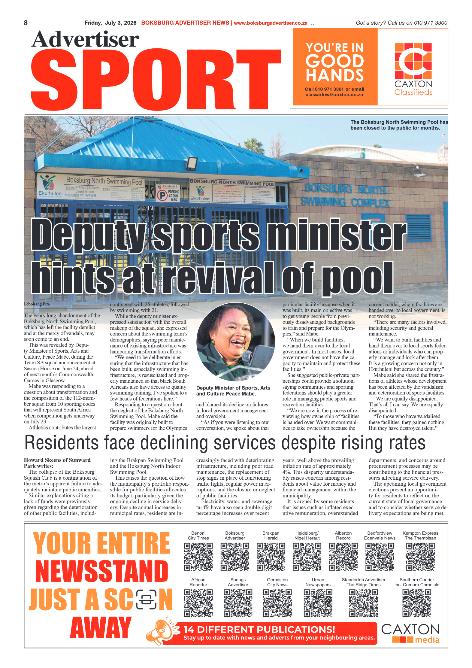 Boksburg Advertiser 3 July 2026 page 8