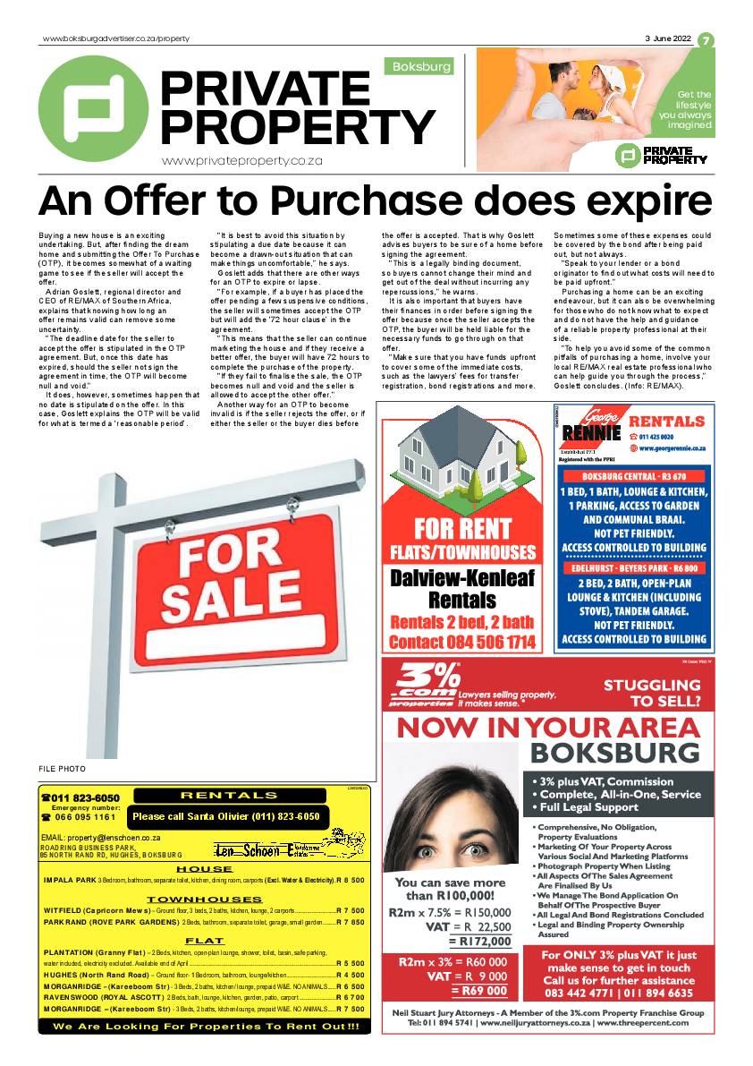 Boksburg Advertiser 3 June 2022 page 7