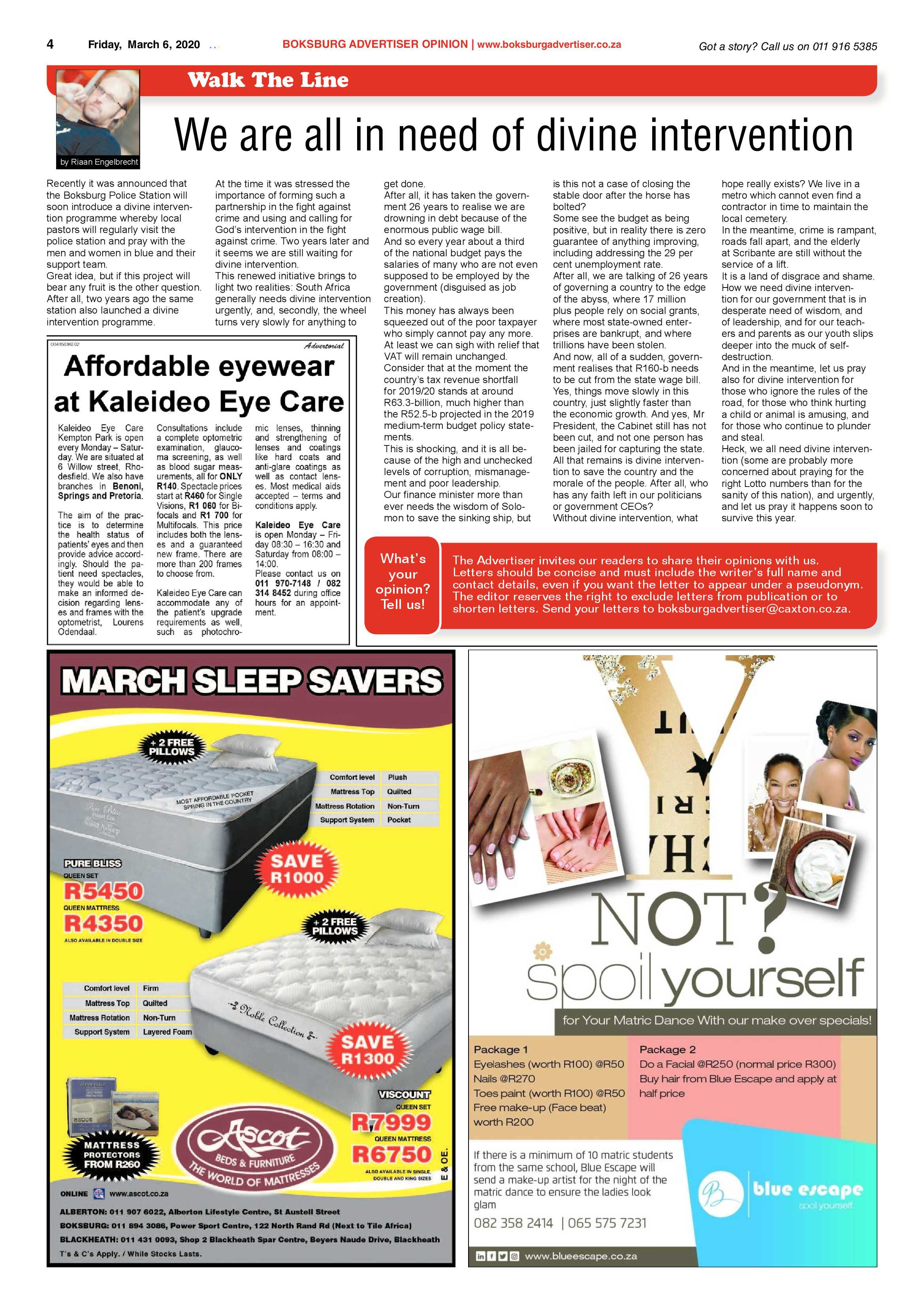 Boksburg Advertiser 3 March 2020 page 4