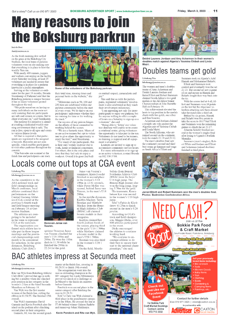Boksburg Advertiser 3 March 2023 page 11