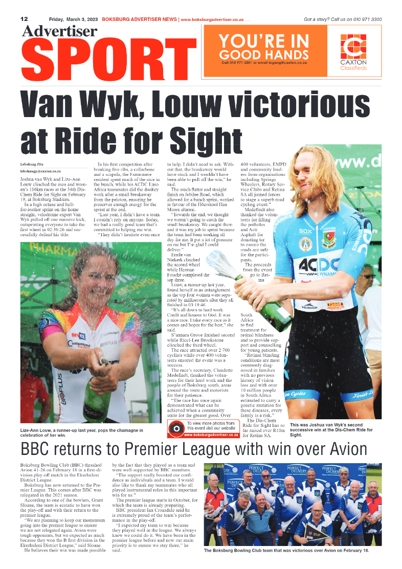 Boksburg Advertiser 3 March 2023 page 12