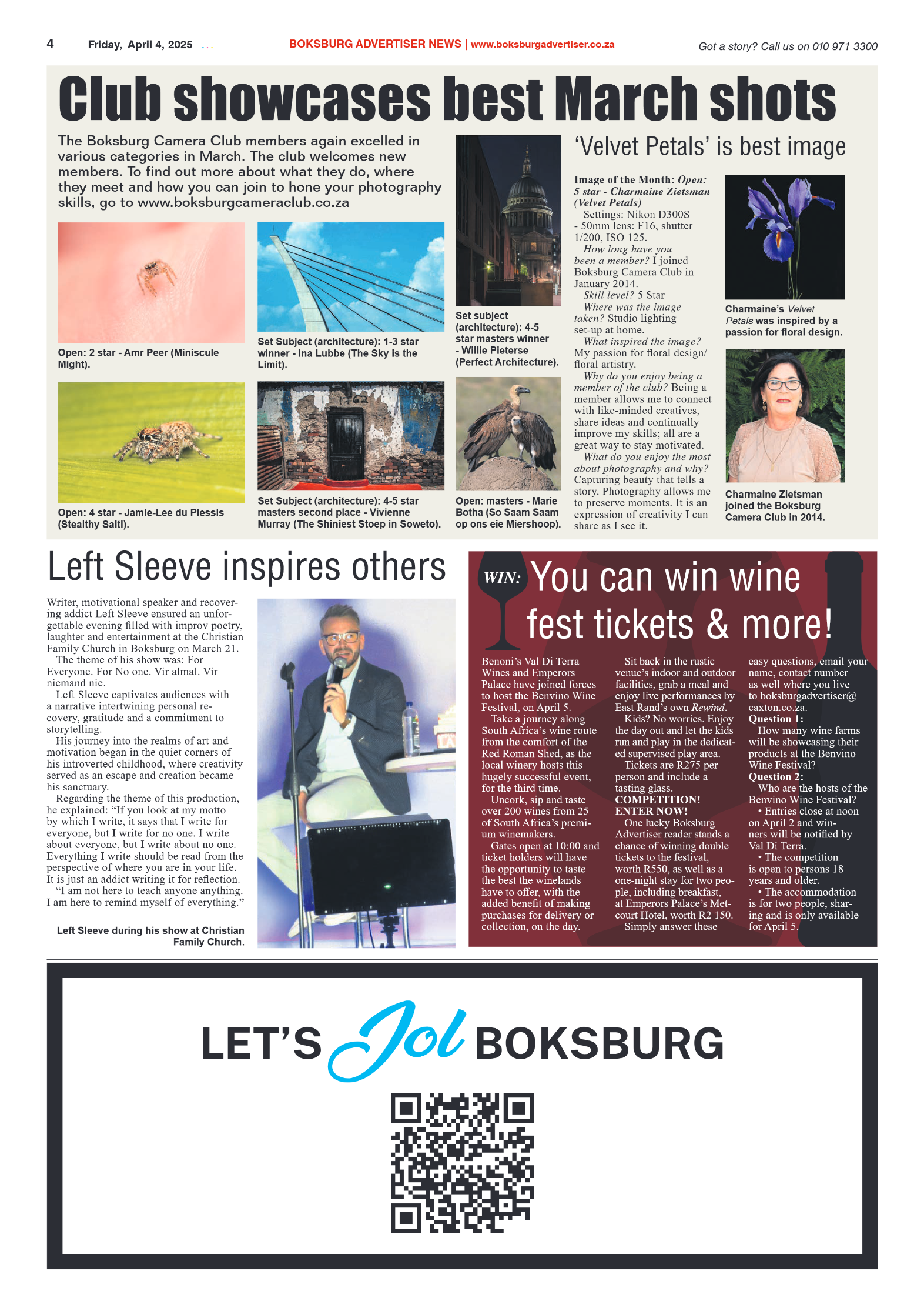 Boksburg Advertiser 4 April 2025 page 4
