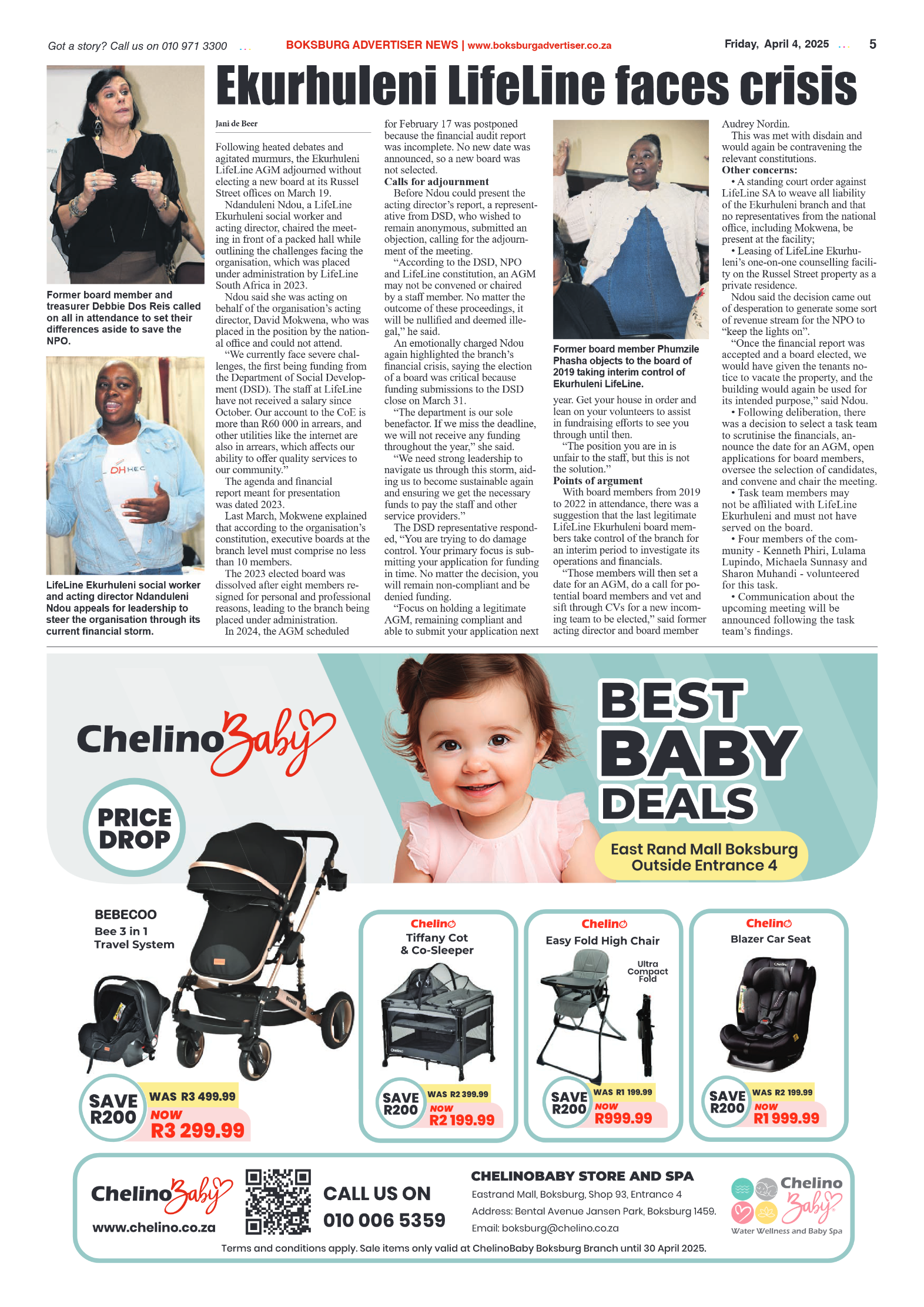 Boksburg Advertiser 4 April 2025 page 5